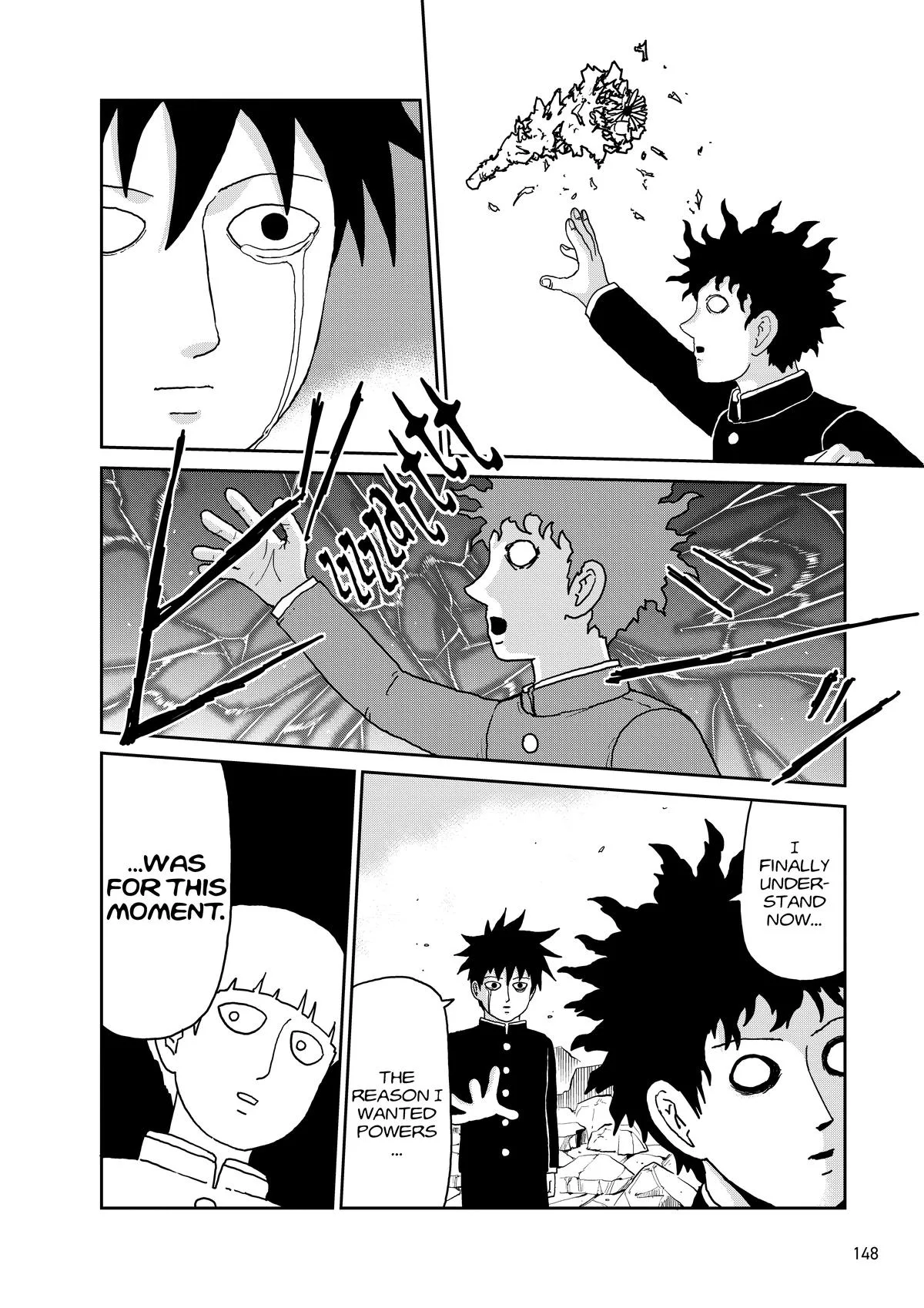 Mob Psycho 100, chapter 100, page 147