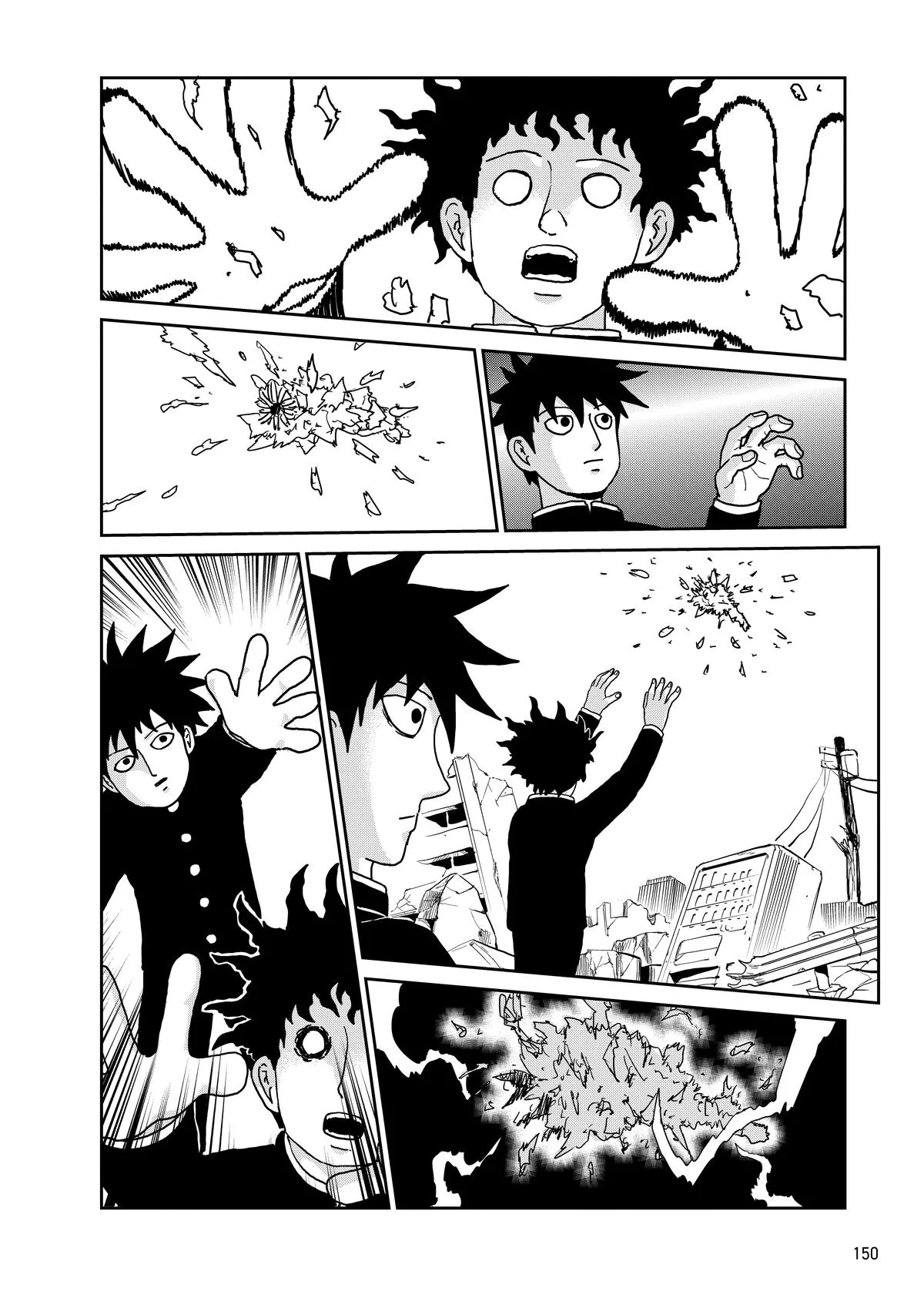 Mob Psycho 100, chapter 100, page 149