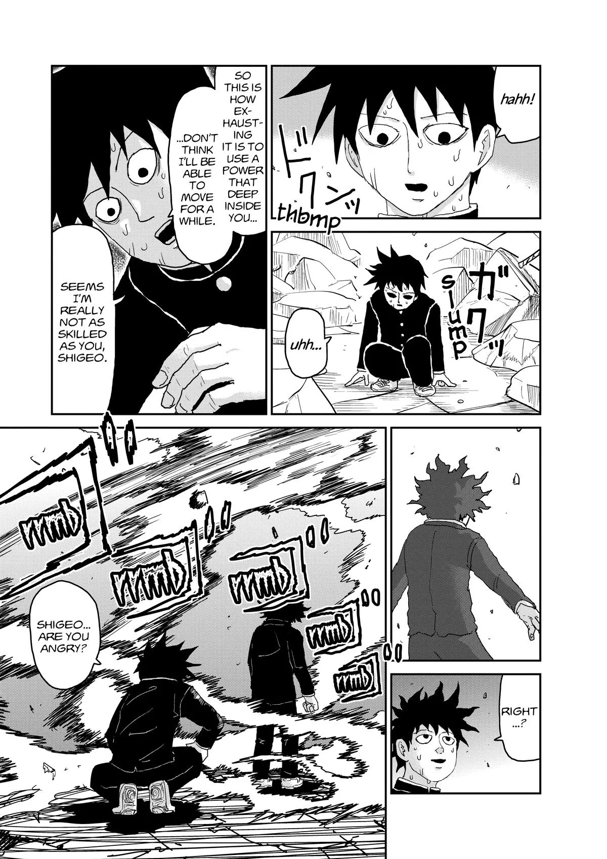 Mob Psycho 100, chapter 100, page 152