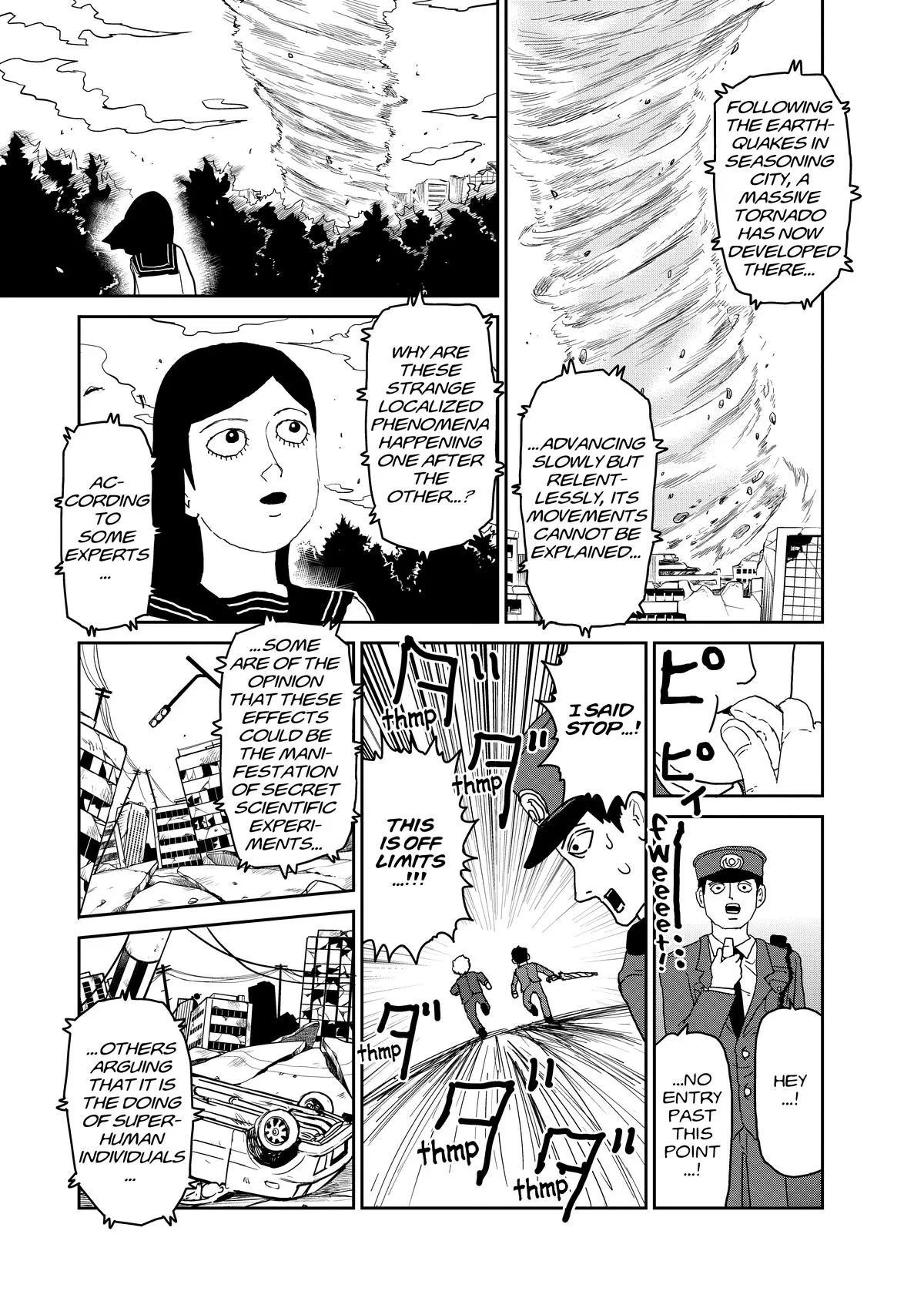 Mob Psycho 100, chapter 100, page 154