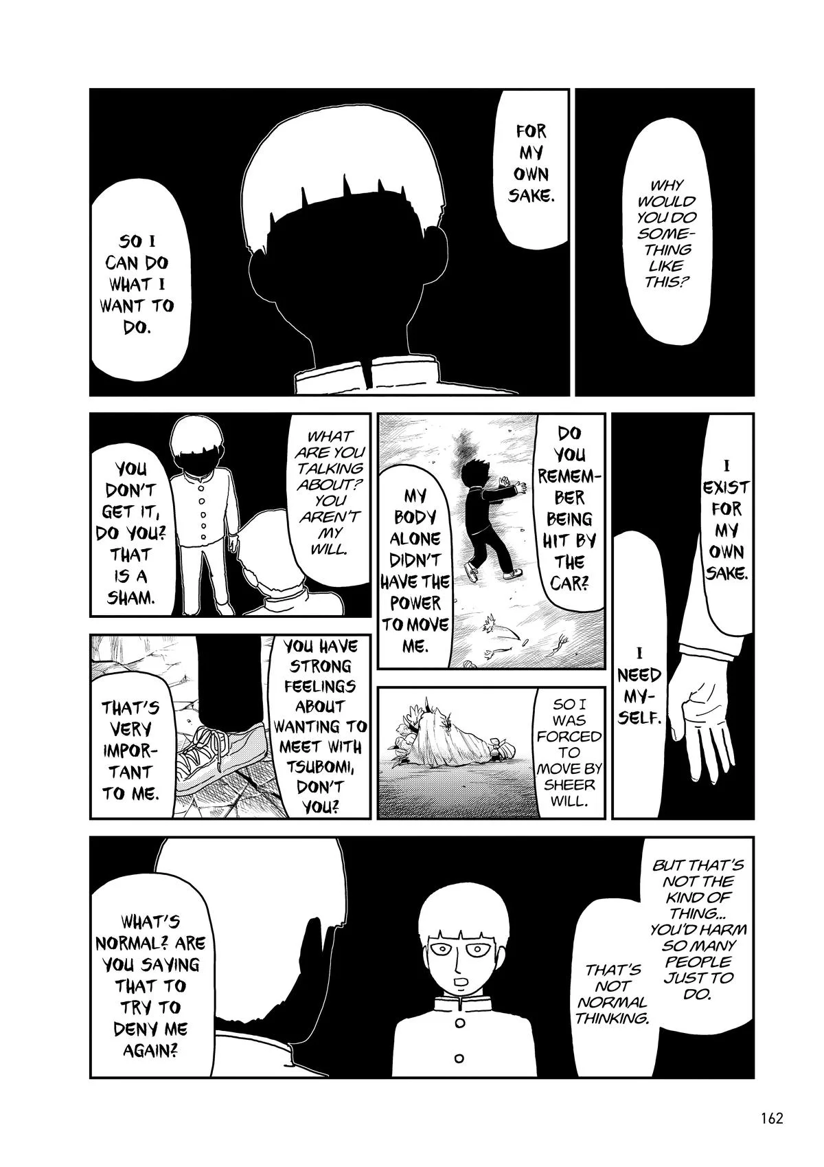 Mob Psycho 100, chapter 100, page 161