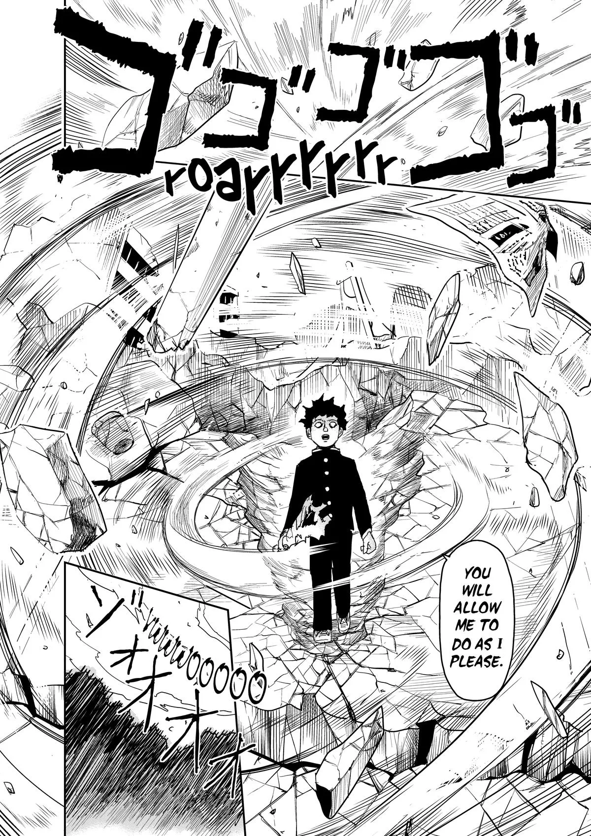 Mob Psycho 100, chapter 100, page 163