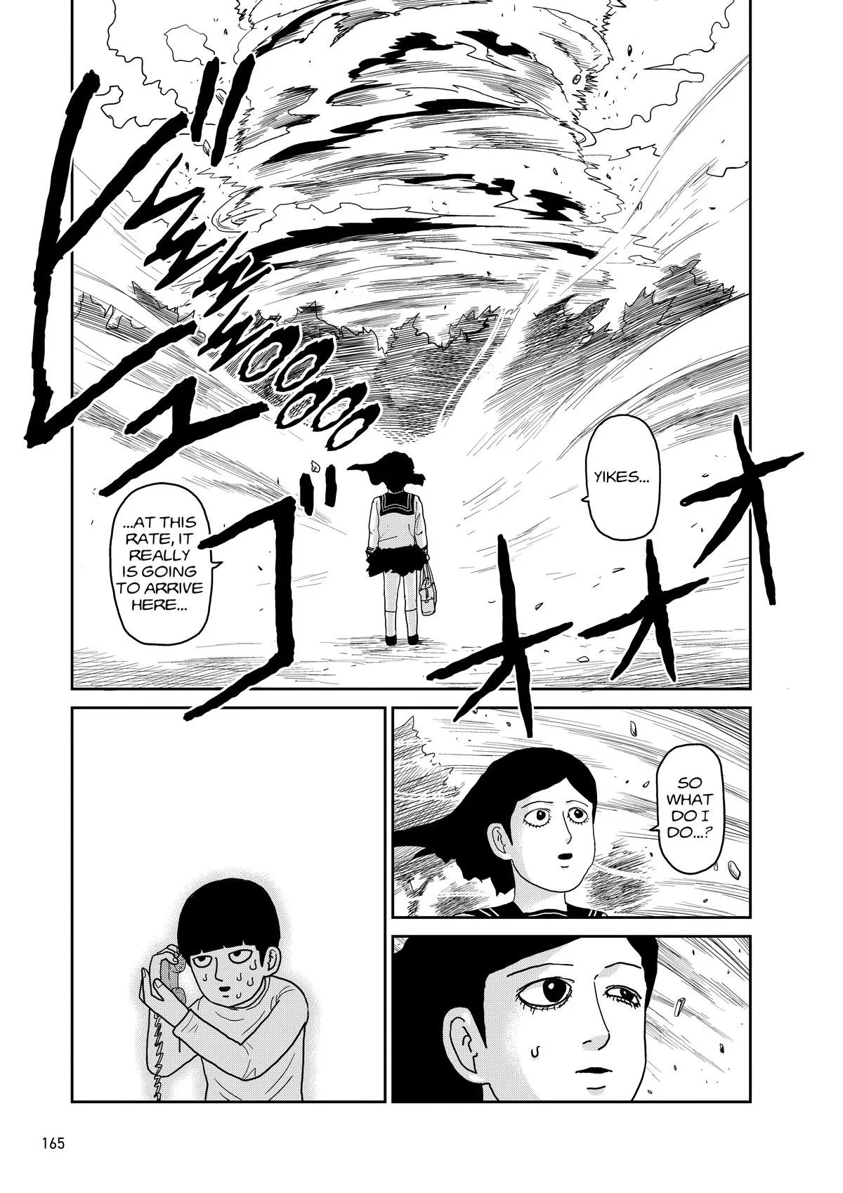 Mob Psycho 100, chapter 100, page 164