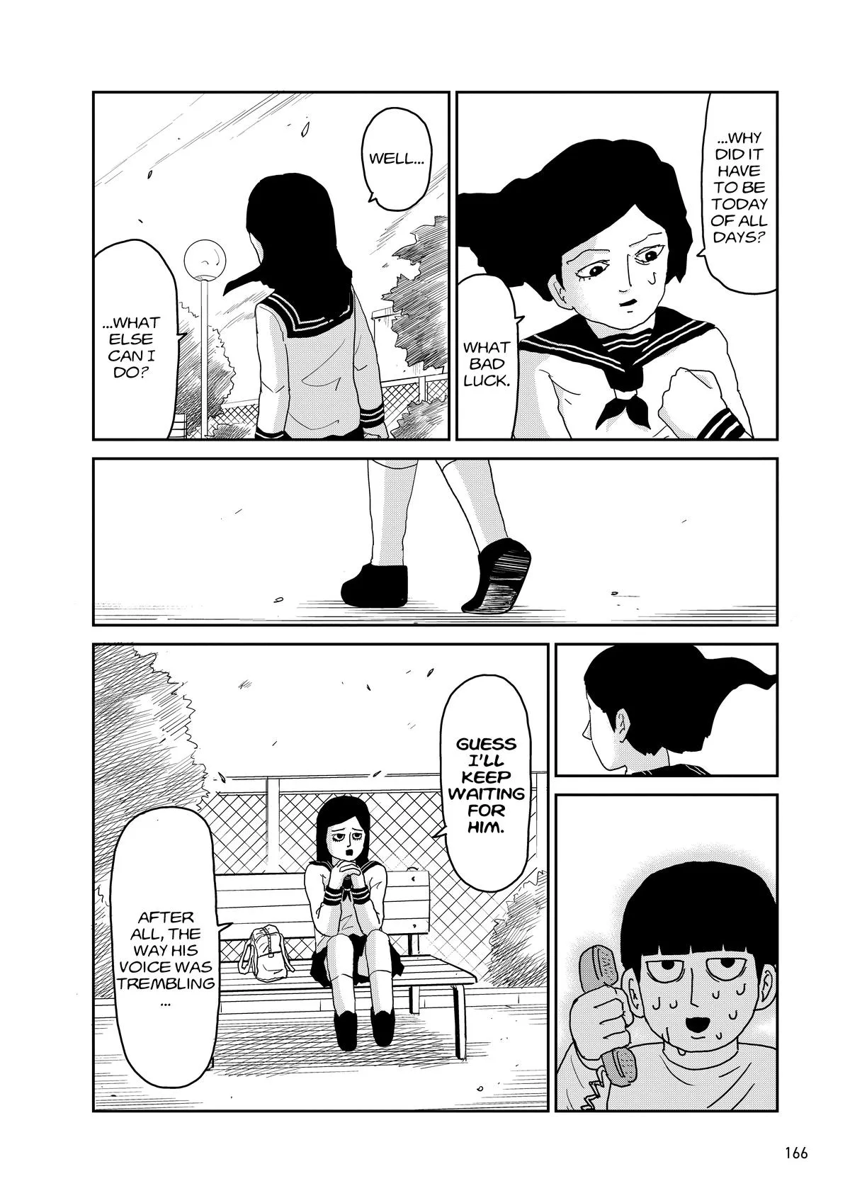 Mob Psycho 100, chapter 100, page 165