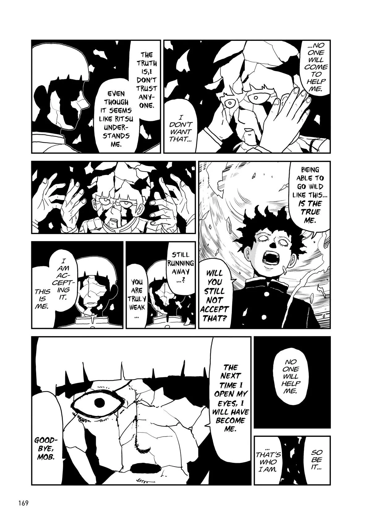 Mob Psycho 100, chapter 100, page 168