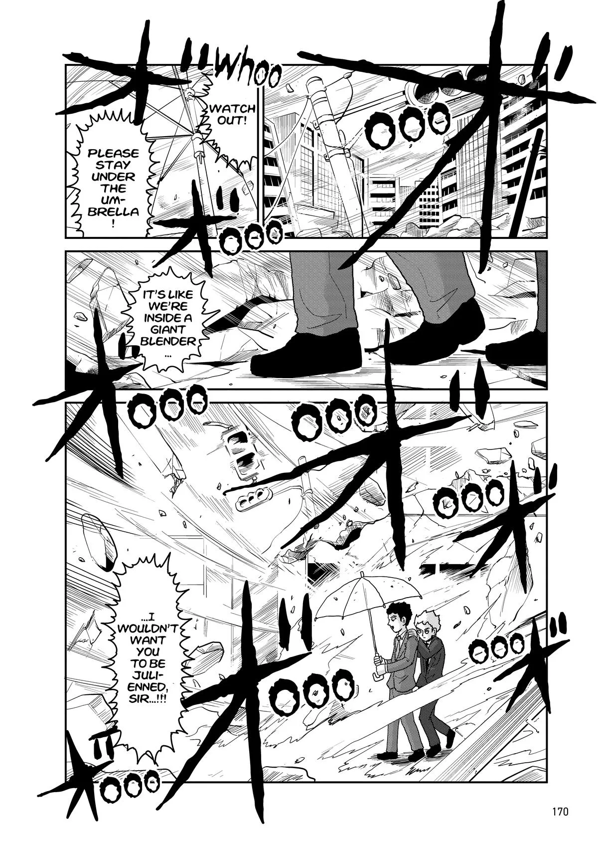 Mob Psycho 100, chapter 100, page 169