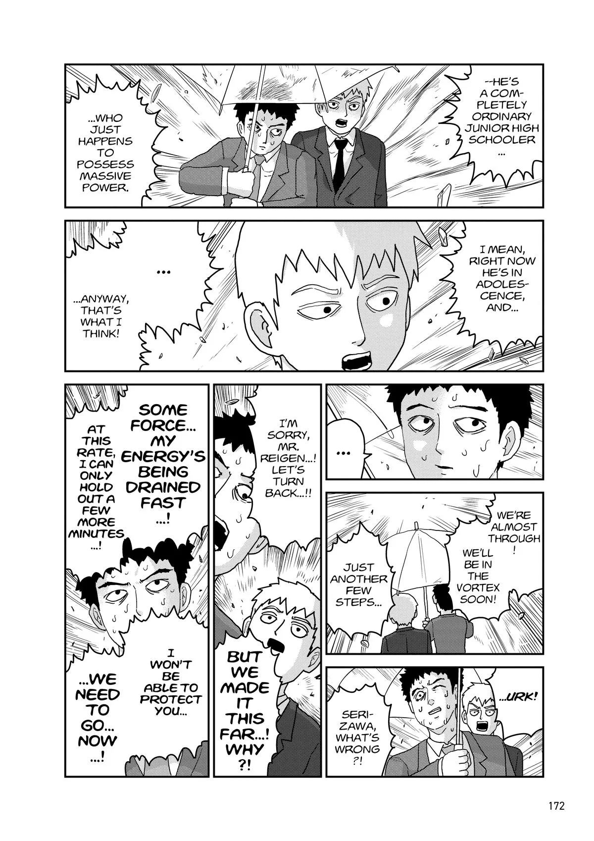 Mob Psycho 100, chapter 100, page 171