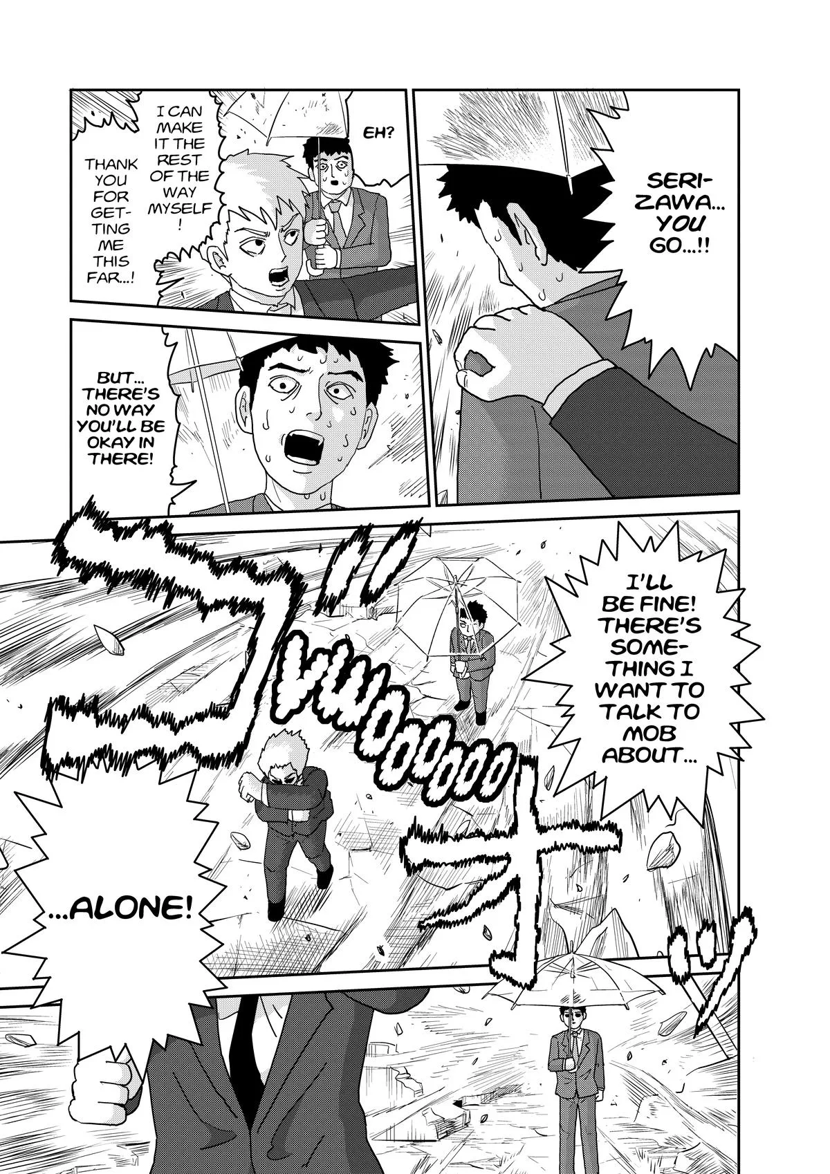 Mob Psycho 100, chapter 100, page 172