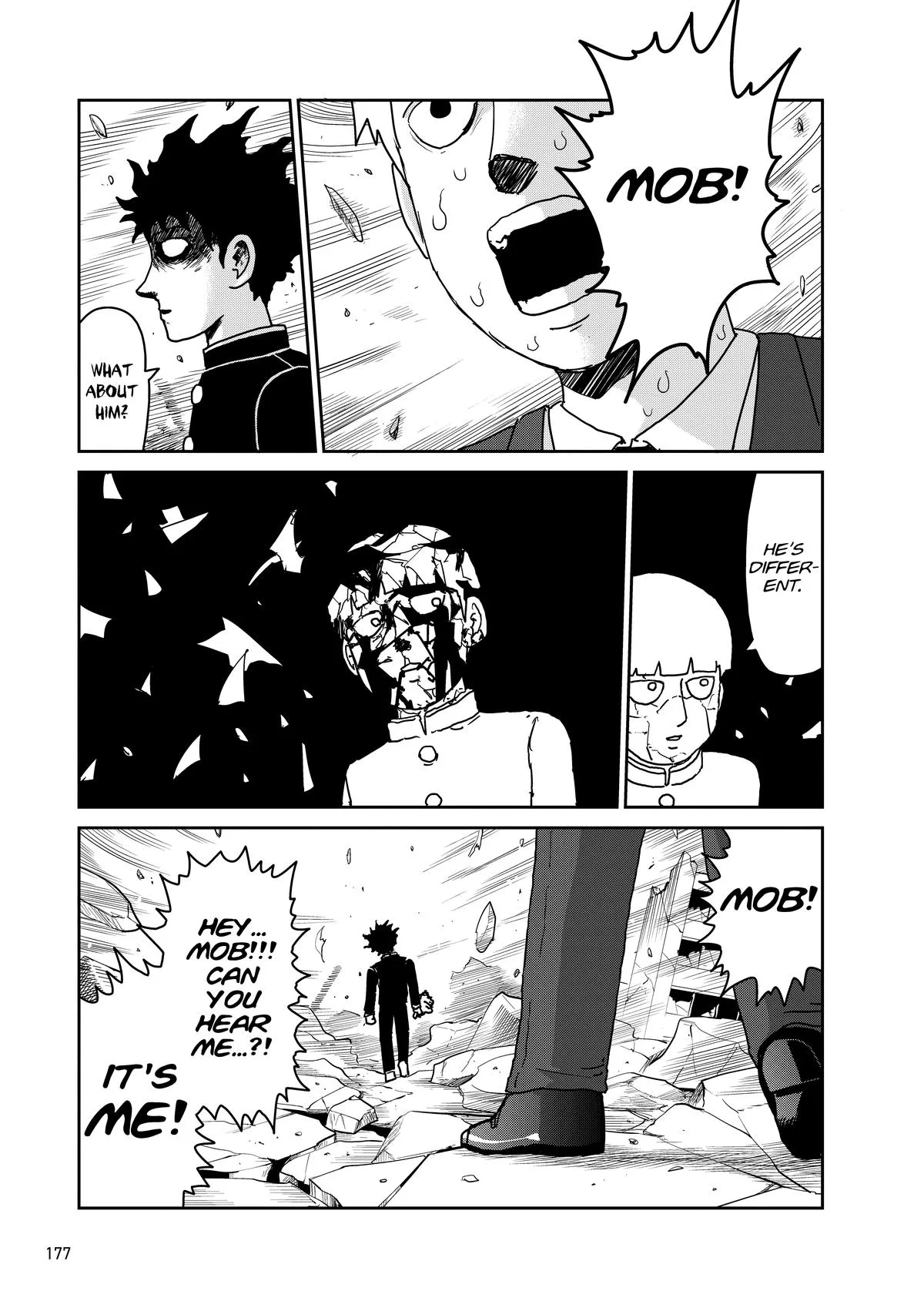 Mob Psycho 100, chapter 100, page 176