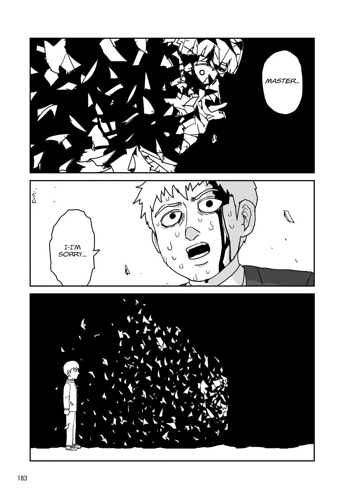 Mob Psycho 100, chapter 100, page 182