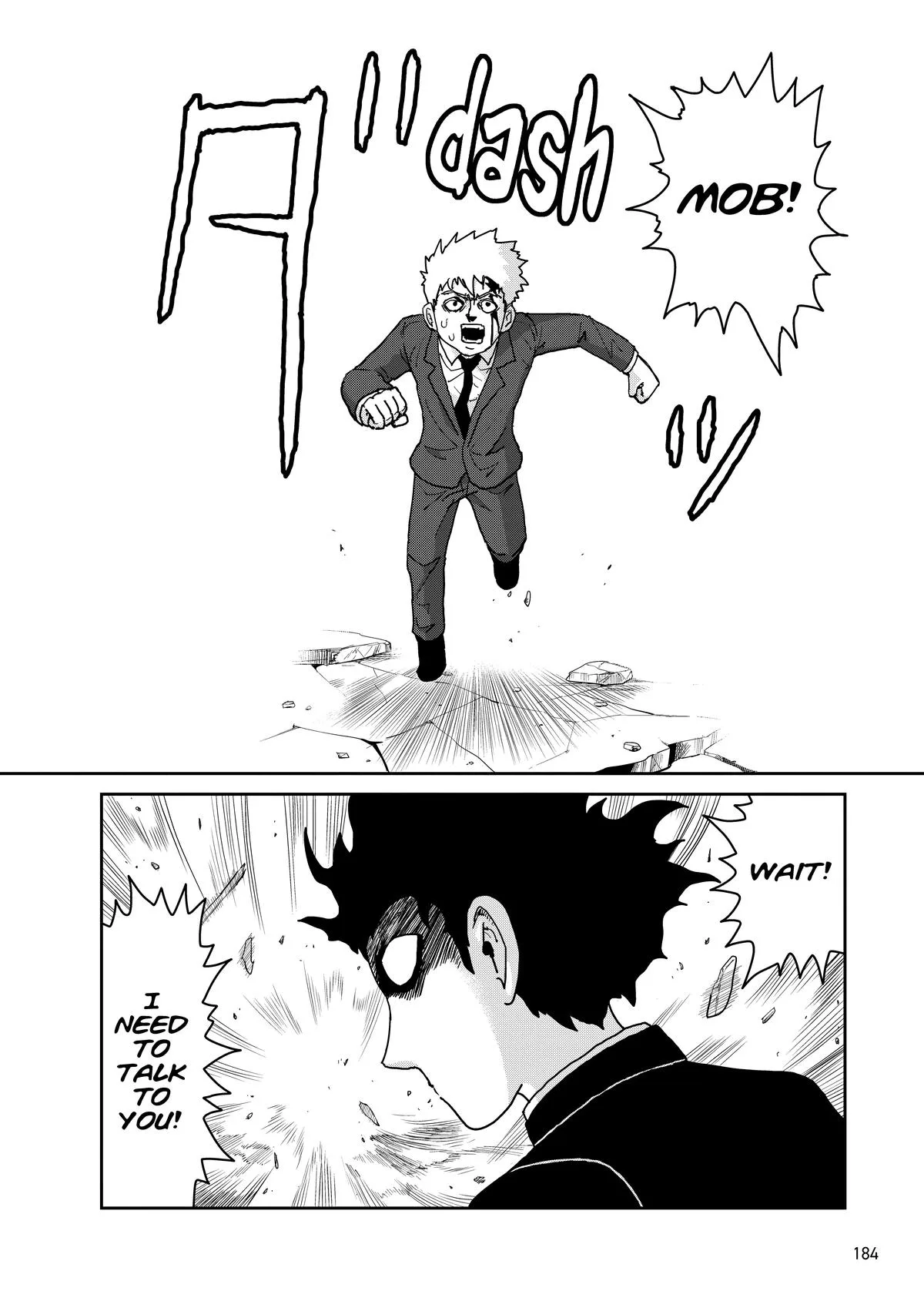 Mob Psycho 100, chapter 100, page 183