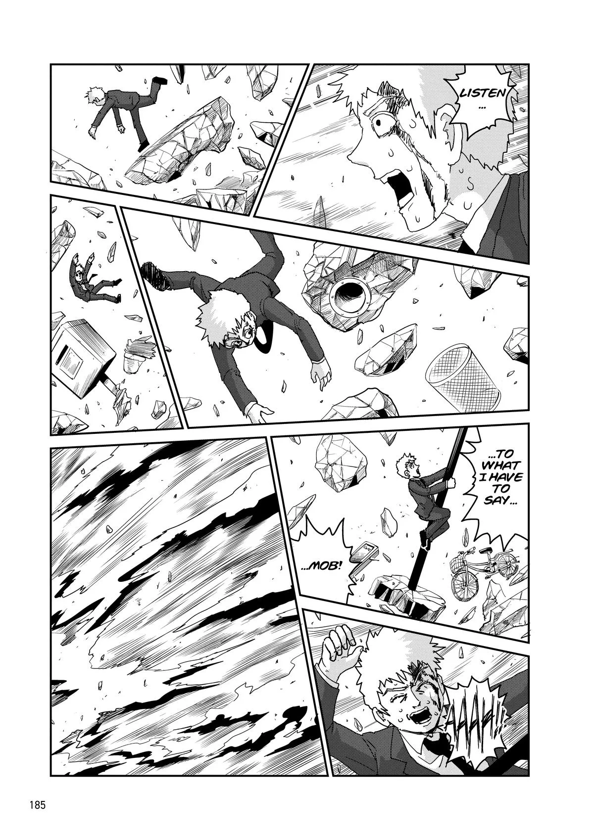 Mob Psycho 100, chapter 100, page 184