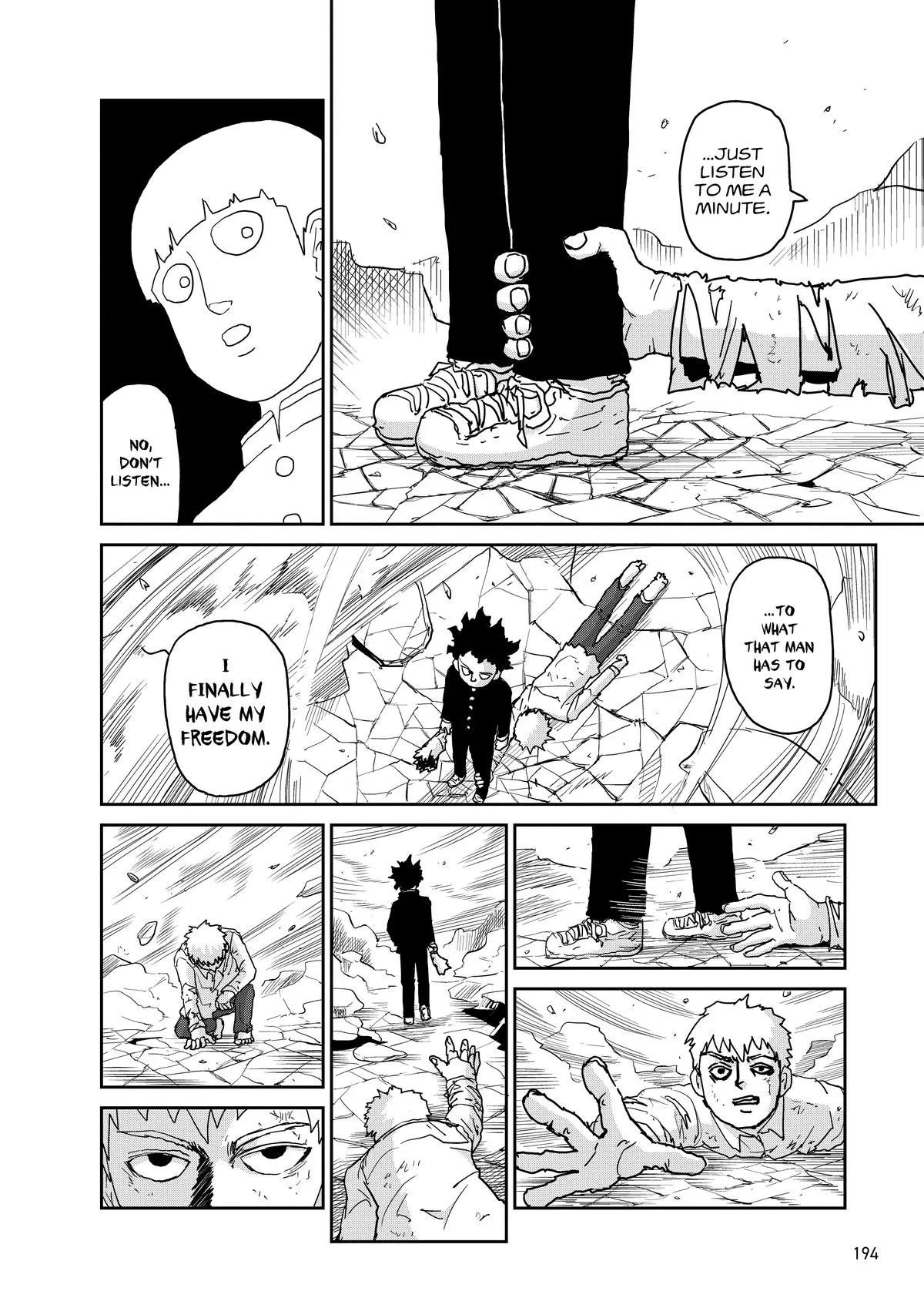 Mob Psycho 100, chapter 100, page 193
