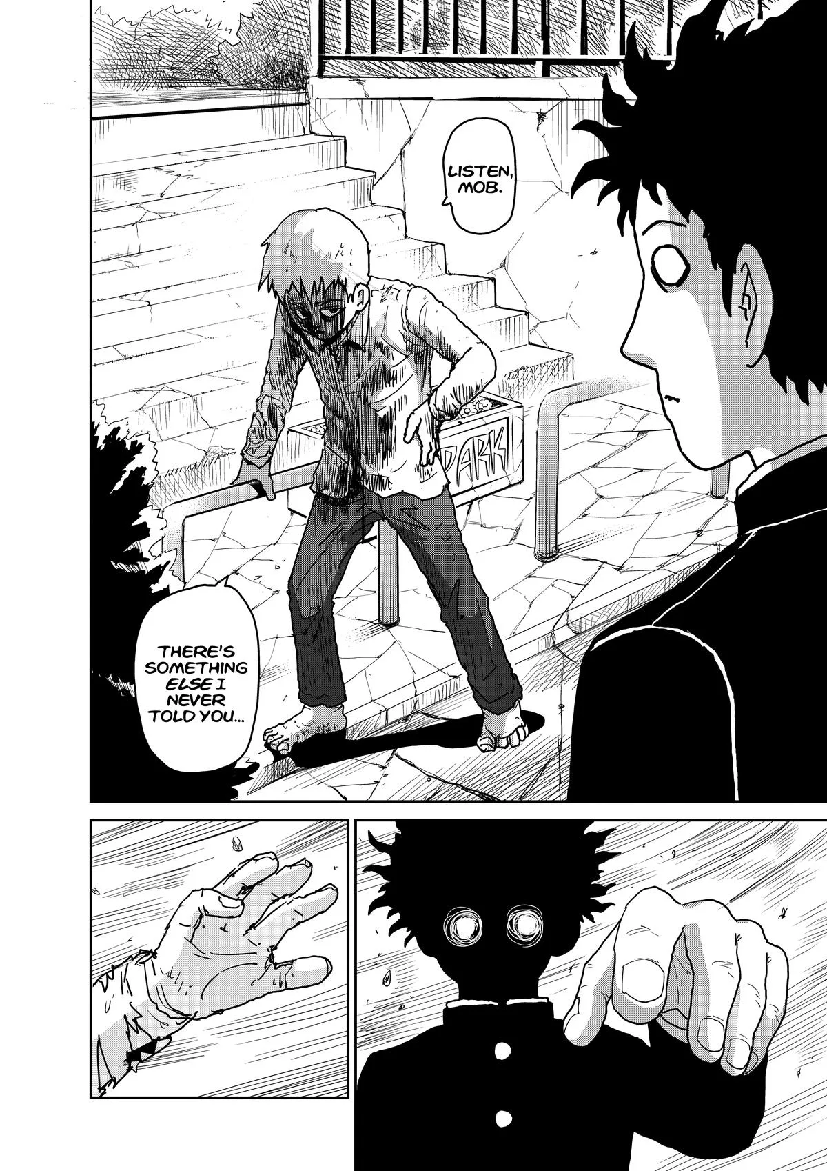 Mob Psycho 100, chapter 100, page 195