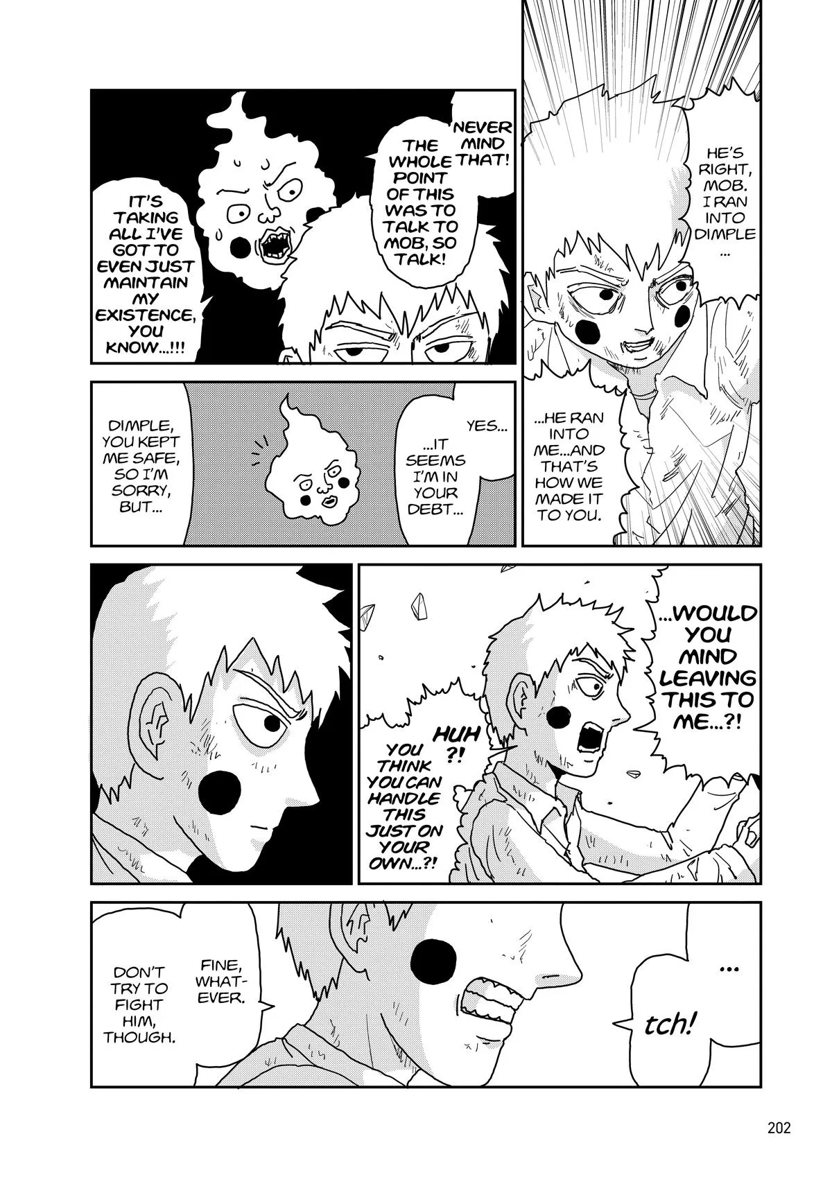 Mob Psycho 100, chapter 100, page 201