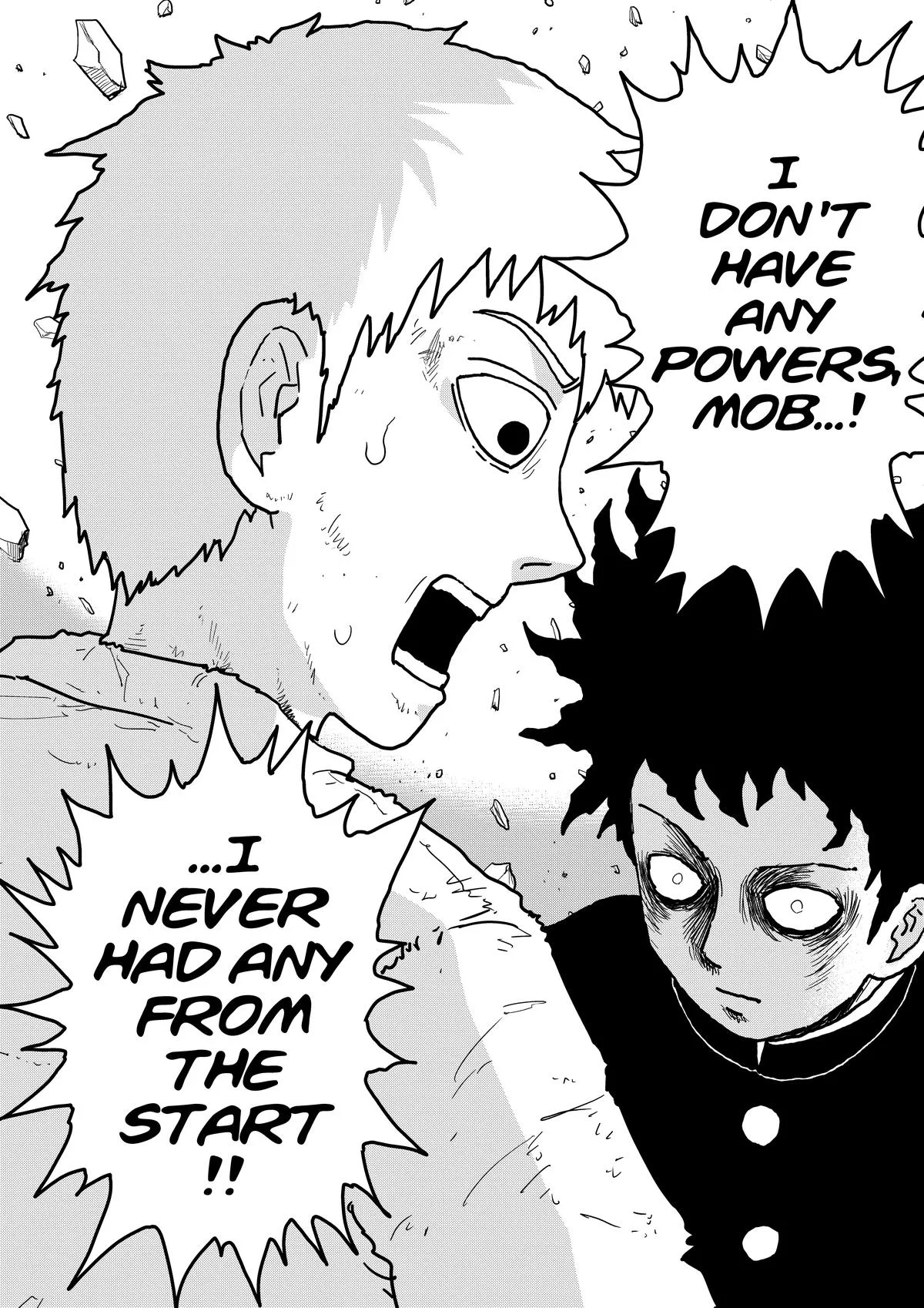 Mob Psycho 100, chapter 100, page 203