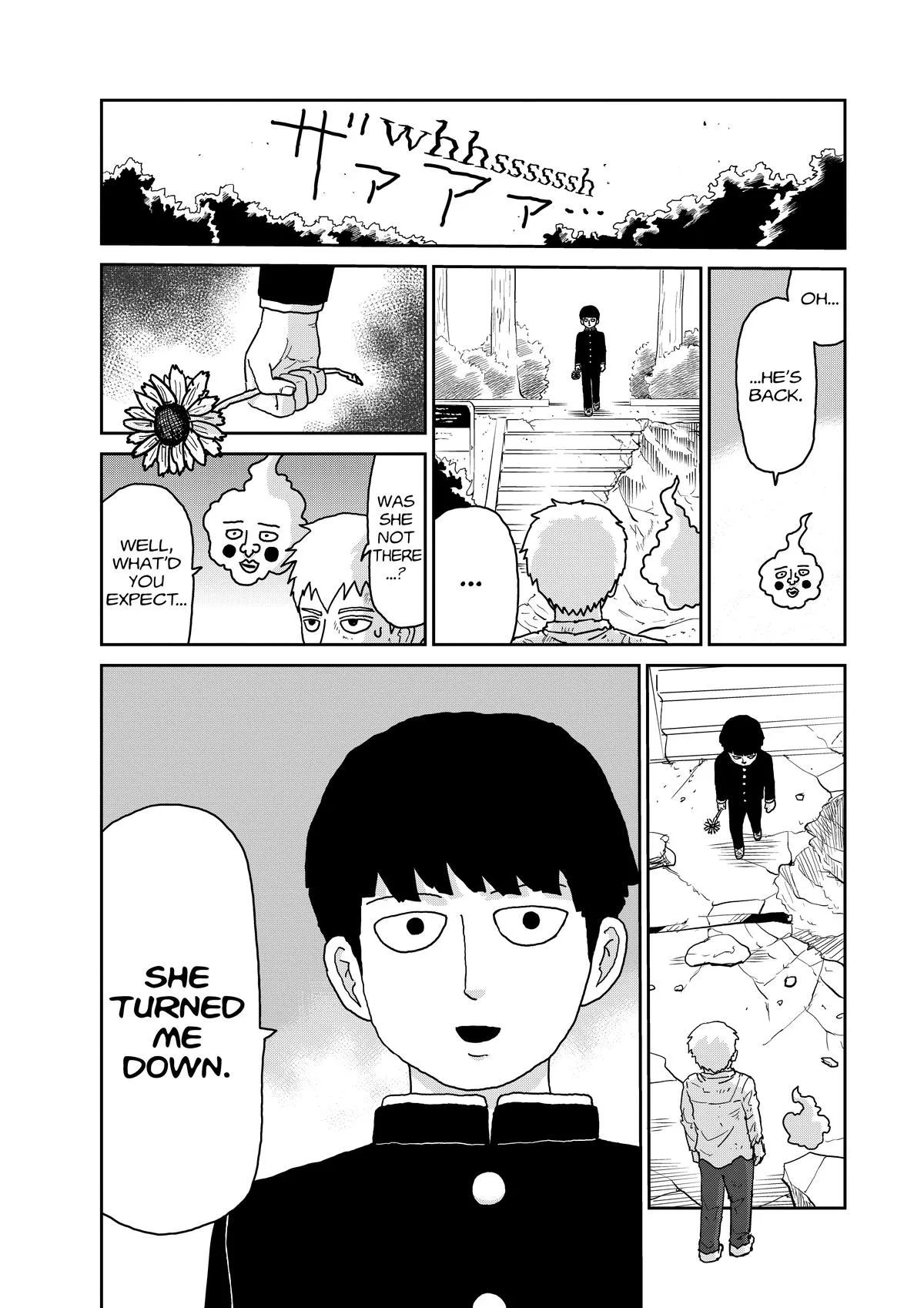 Mob Psycho 100, chapter 100, page 219