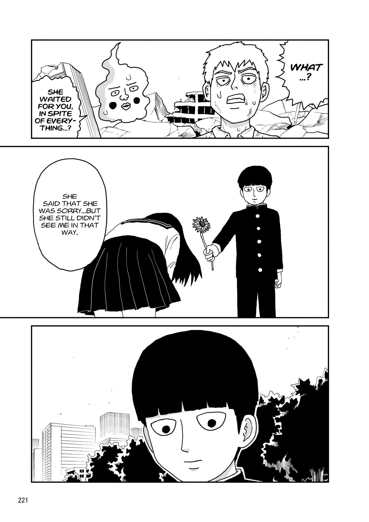 Mob Psycho 100, chapter 100, page 220