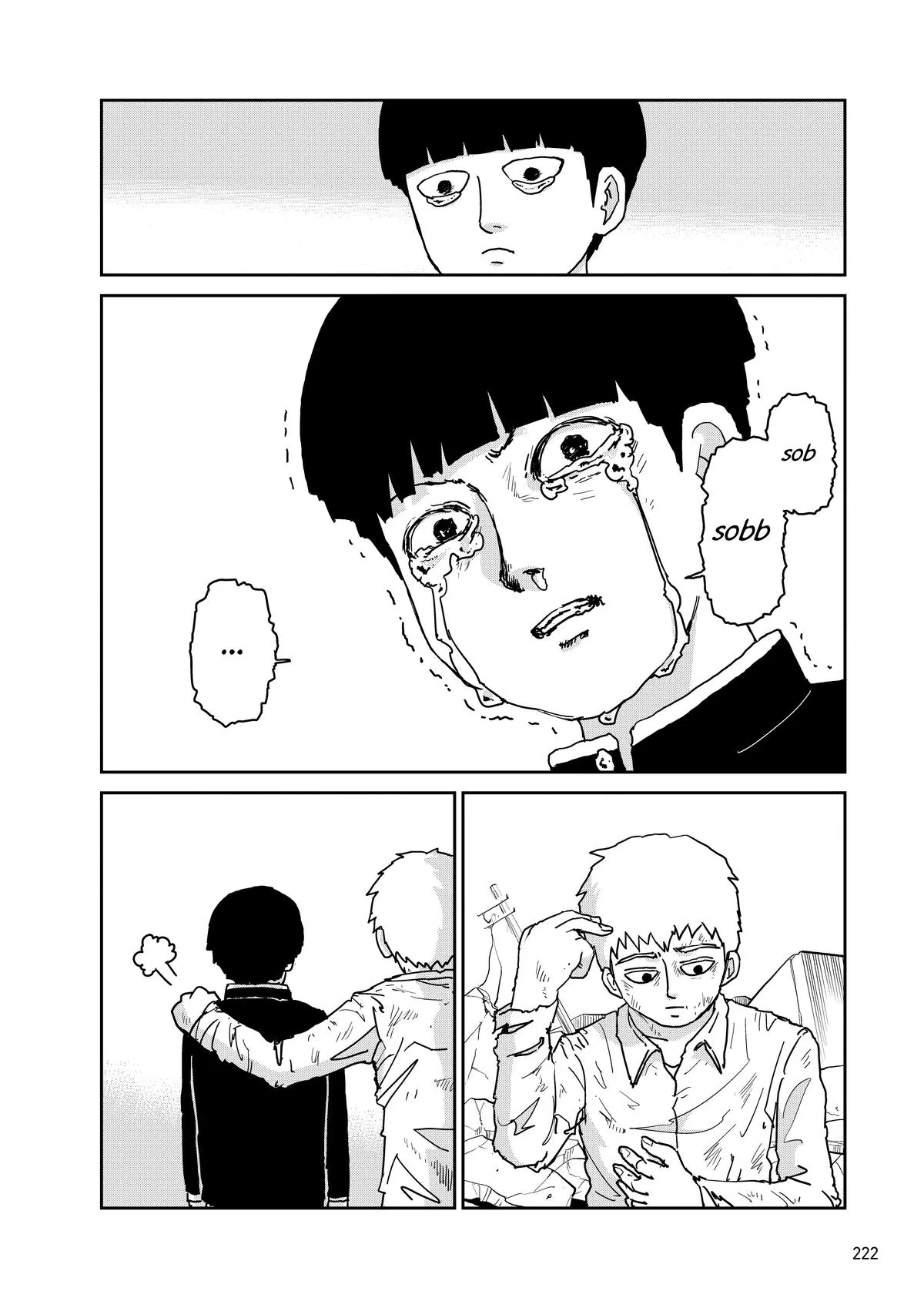 Mob Psycho 100, chapter 100, page 221