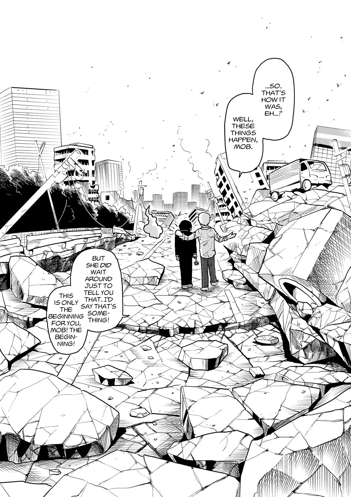 Mob Psycho 100, chapter 100, page 222