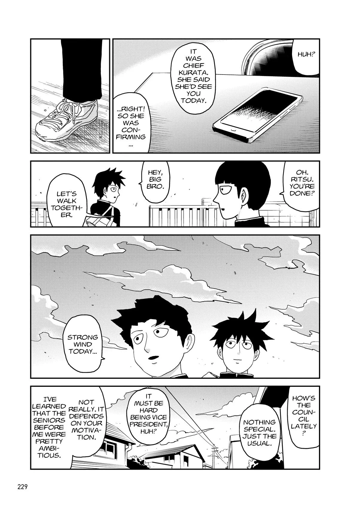 Mob Psycho 100, chapter 101, page 5