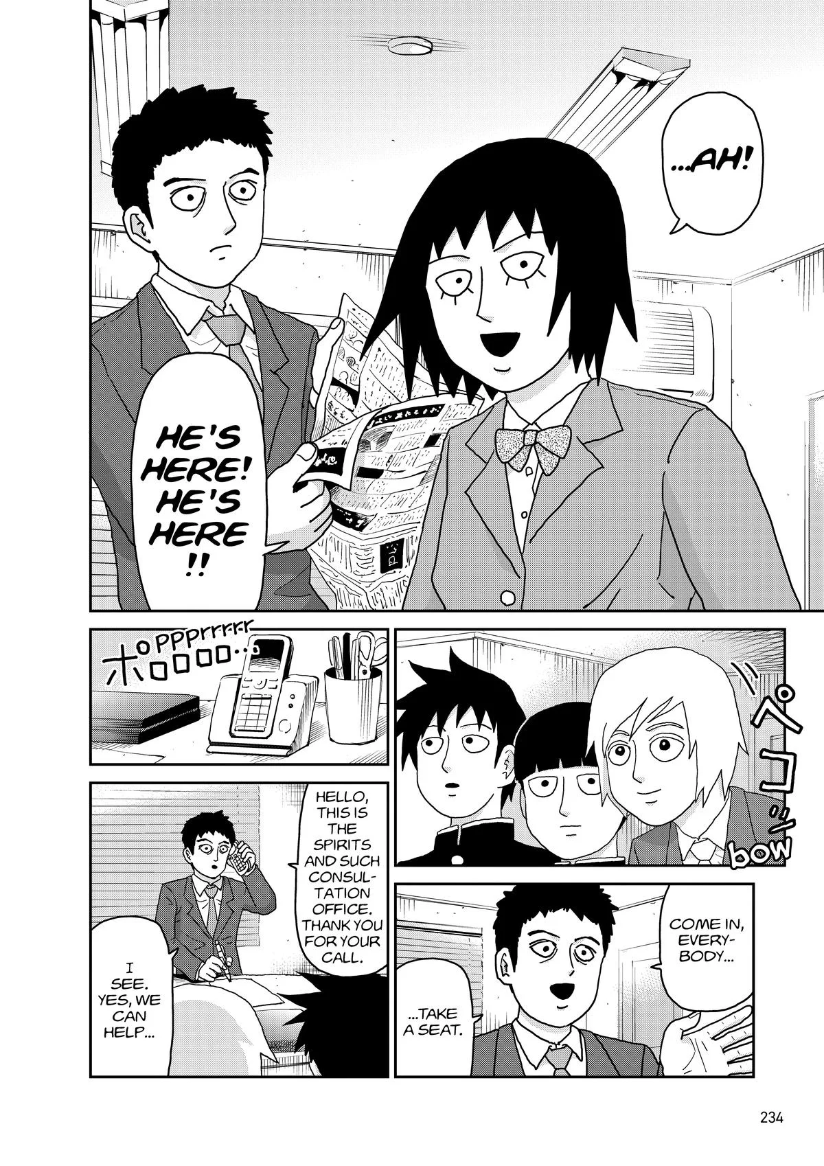 Mob Psycho 100, chapter 101, page 10
