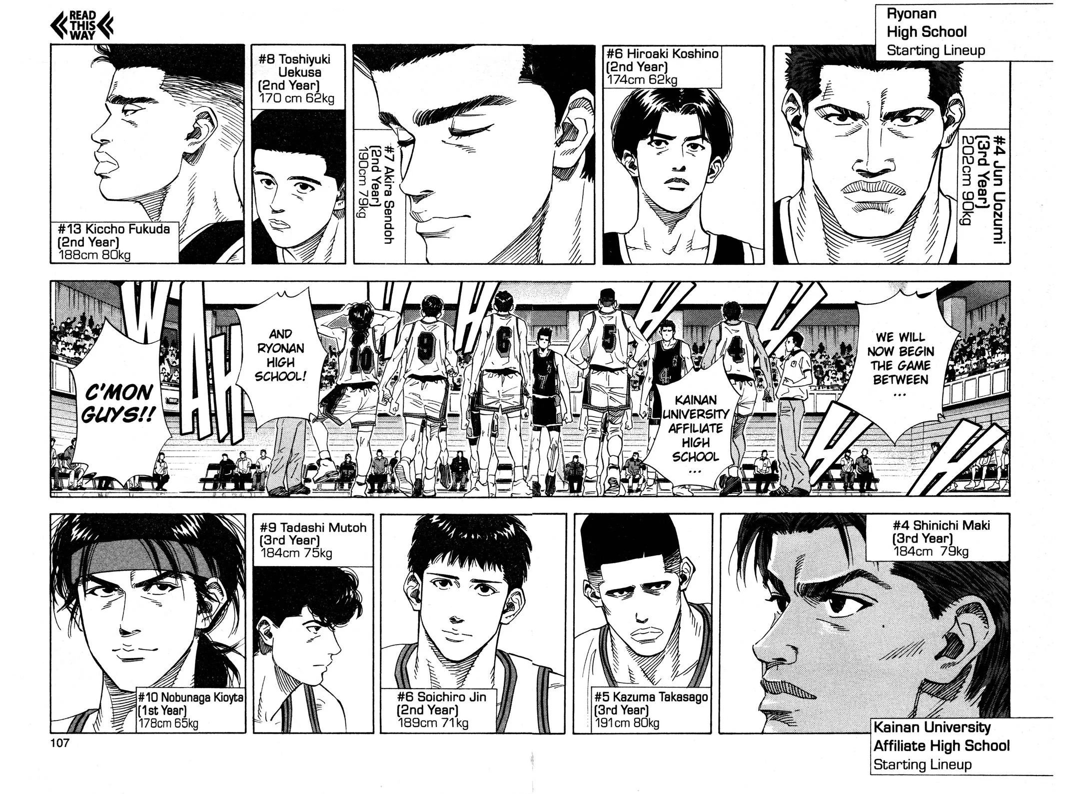 Slam Dunk, chapter 140, page 2
