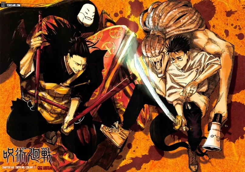 Jujutsu Kaisen Colored Manga JJK, chapter 169, page 1