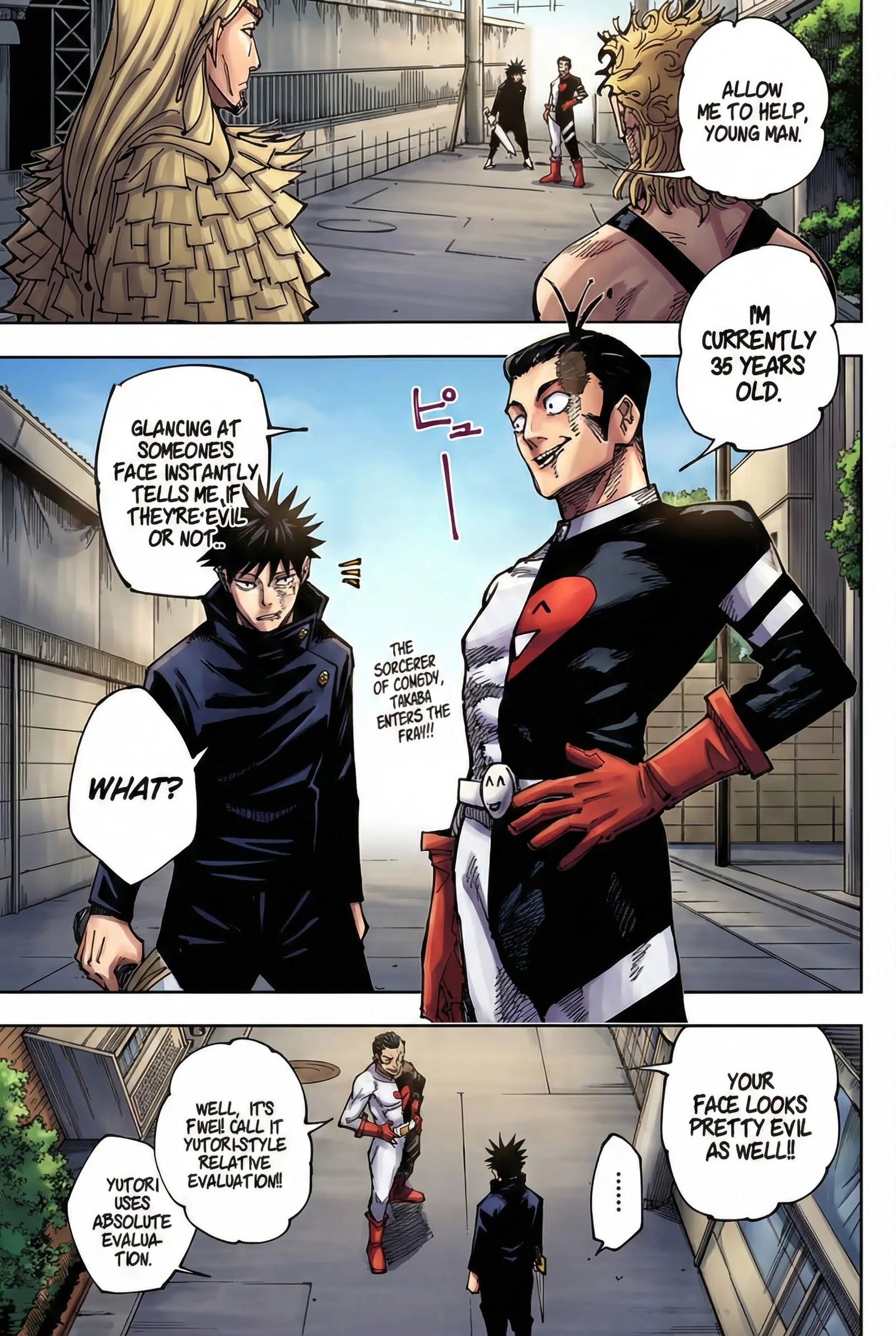 Jujutsu Kaisen Colored Manga JJK, chapter 169, page 2
