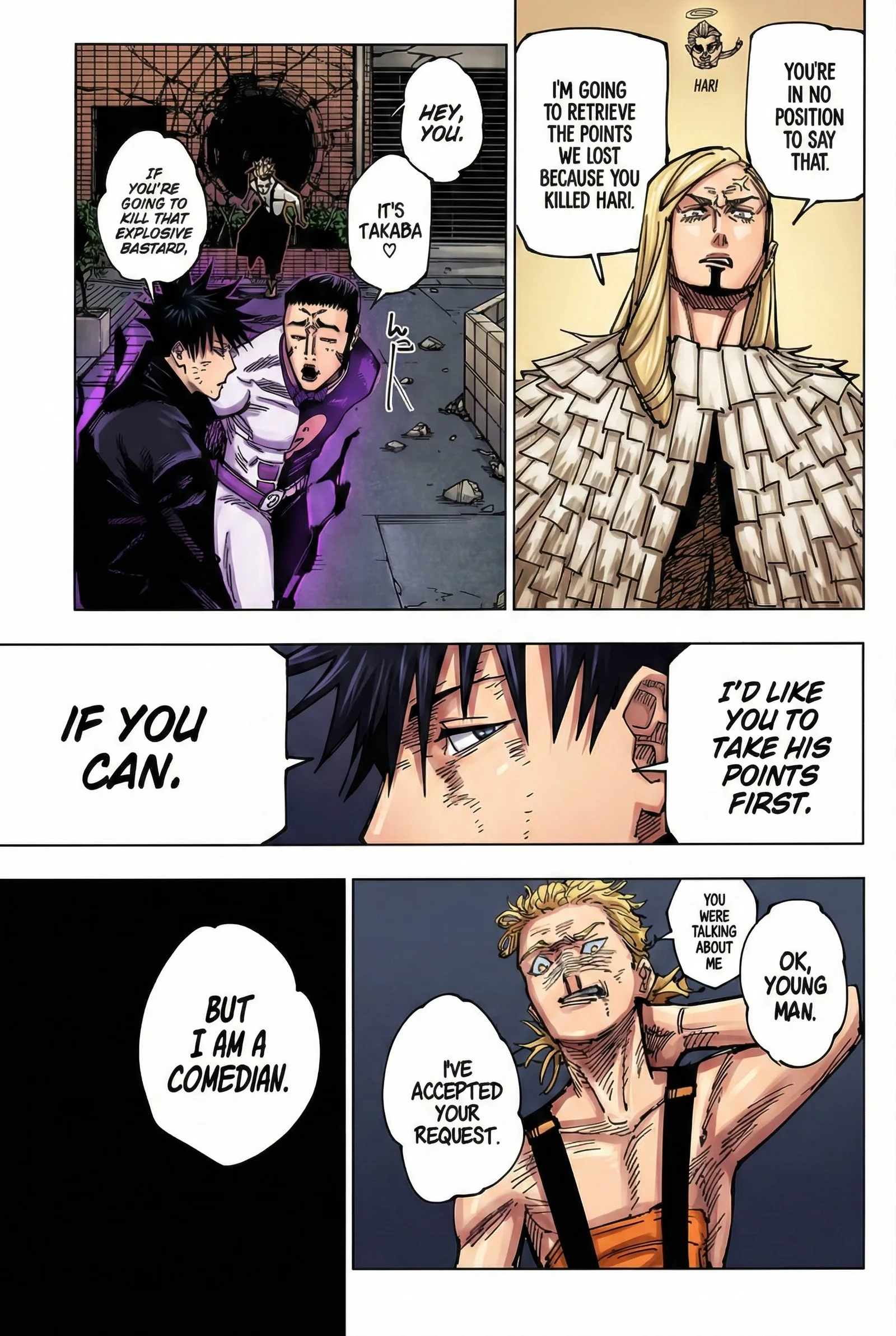 Jujutsu Kaisen Colored Manga JJK, chapter 169, page 11