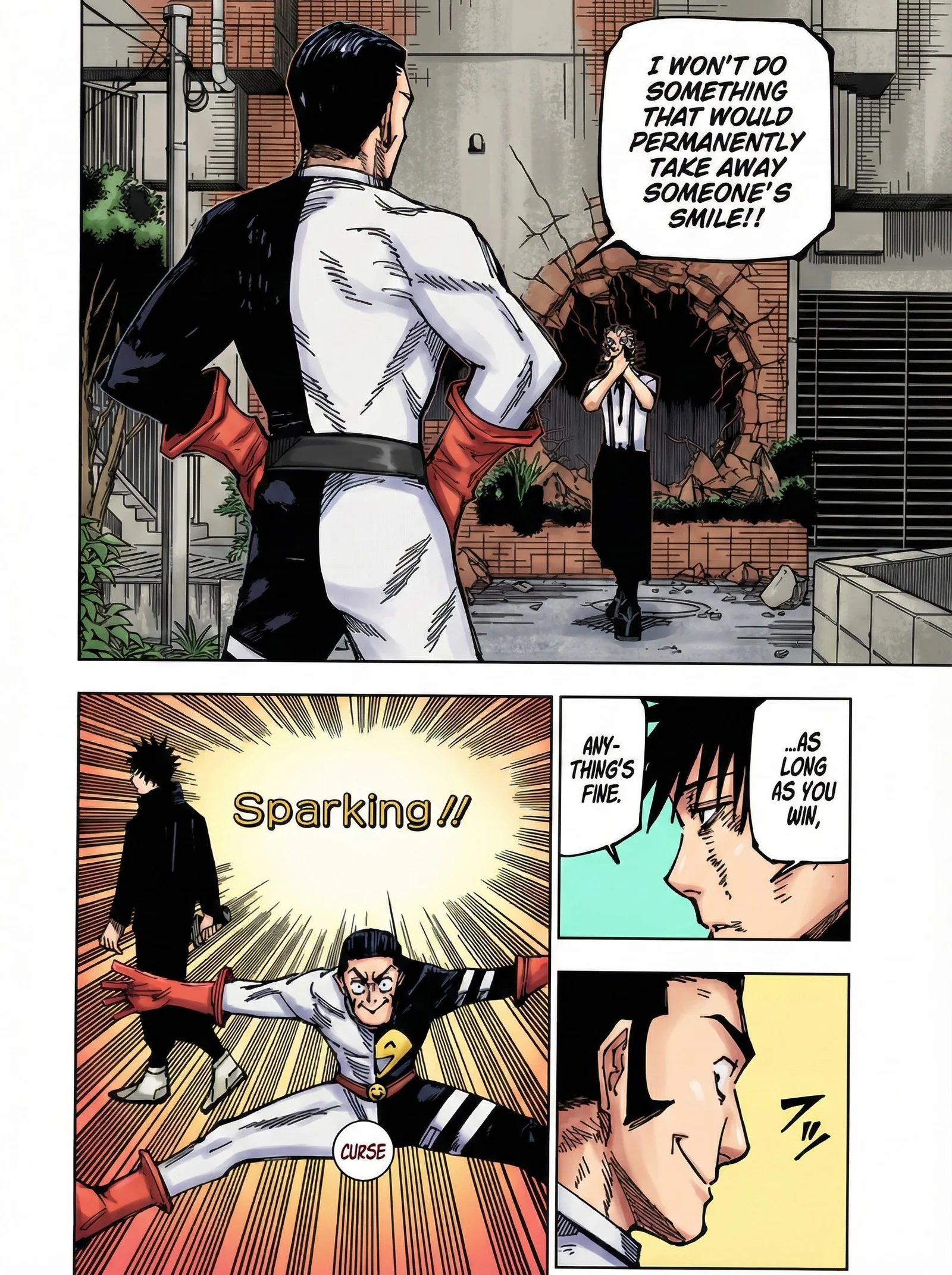 Jujutsu Kaisen Colored Manga JJK, chapter 169, page 12