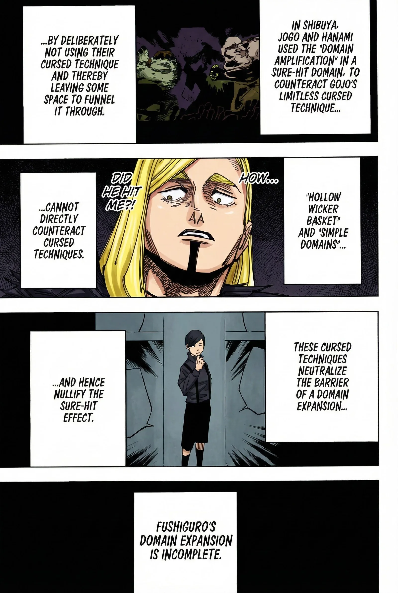 Jujutsu Kaisen Colored Manga JJK, chapter 171, page 5