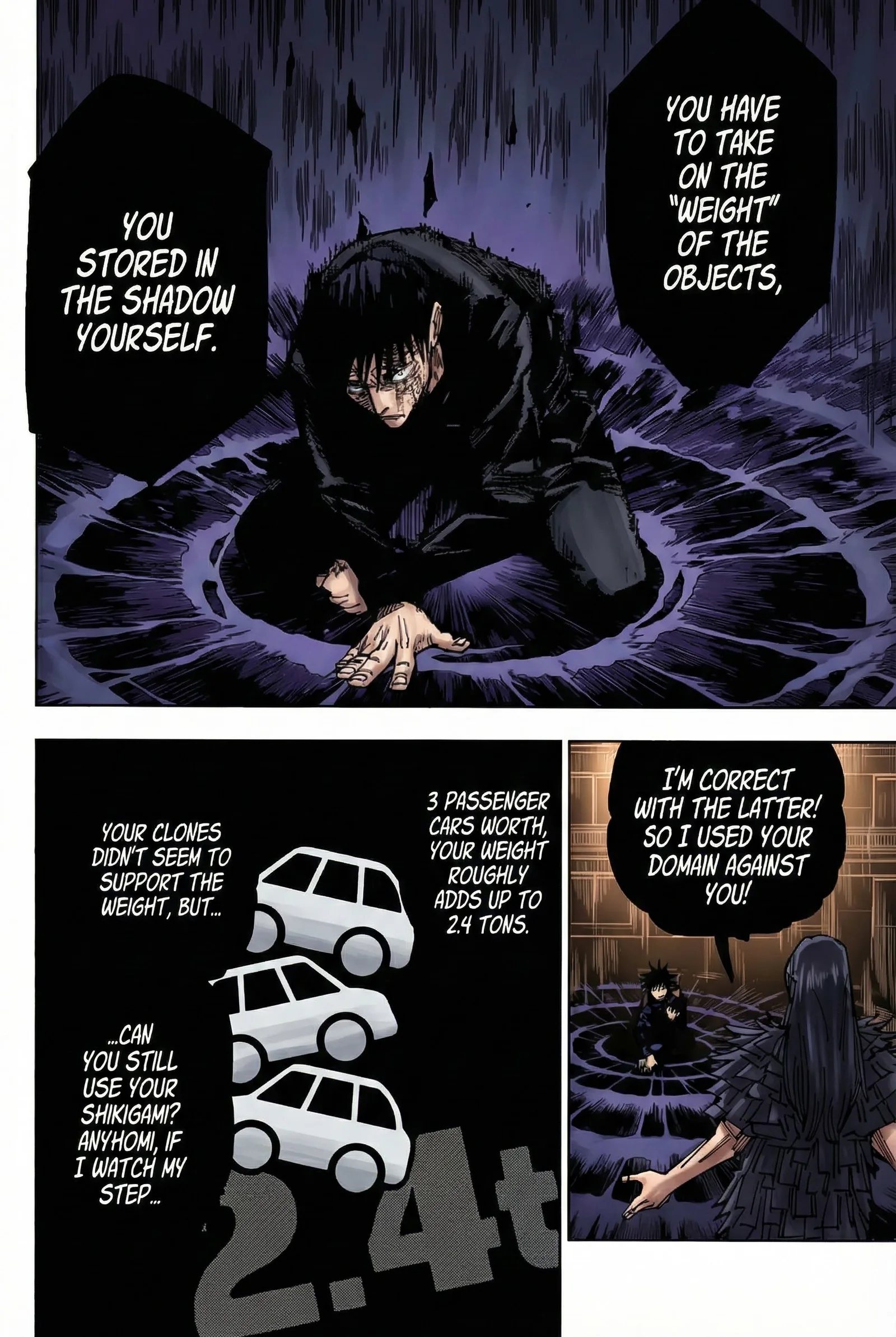 Jujutsu Kaisen Colored Manga JJK, chapter 171, page 16