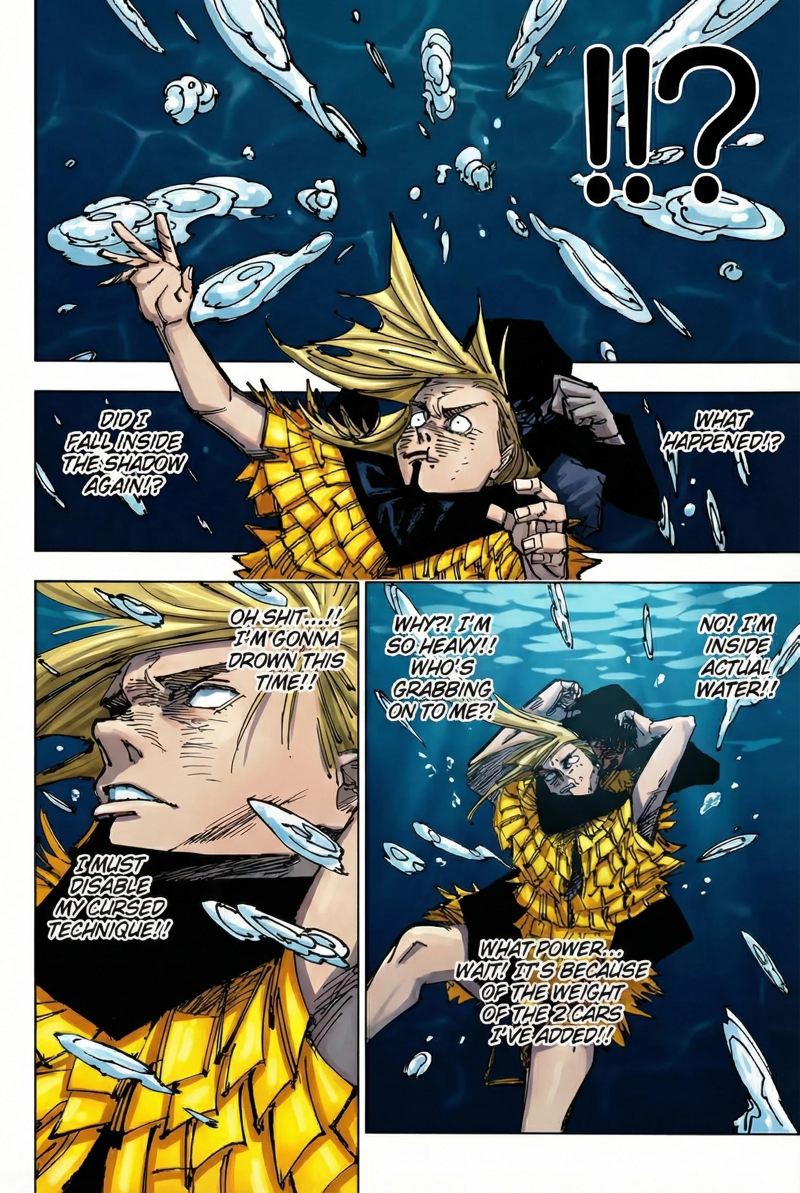 Jujutsu Kaisen Colored Manga JJK, chapter 172, page 8
