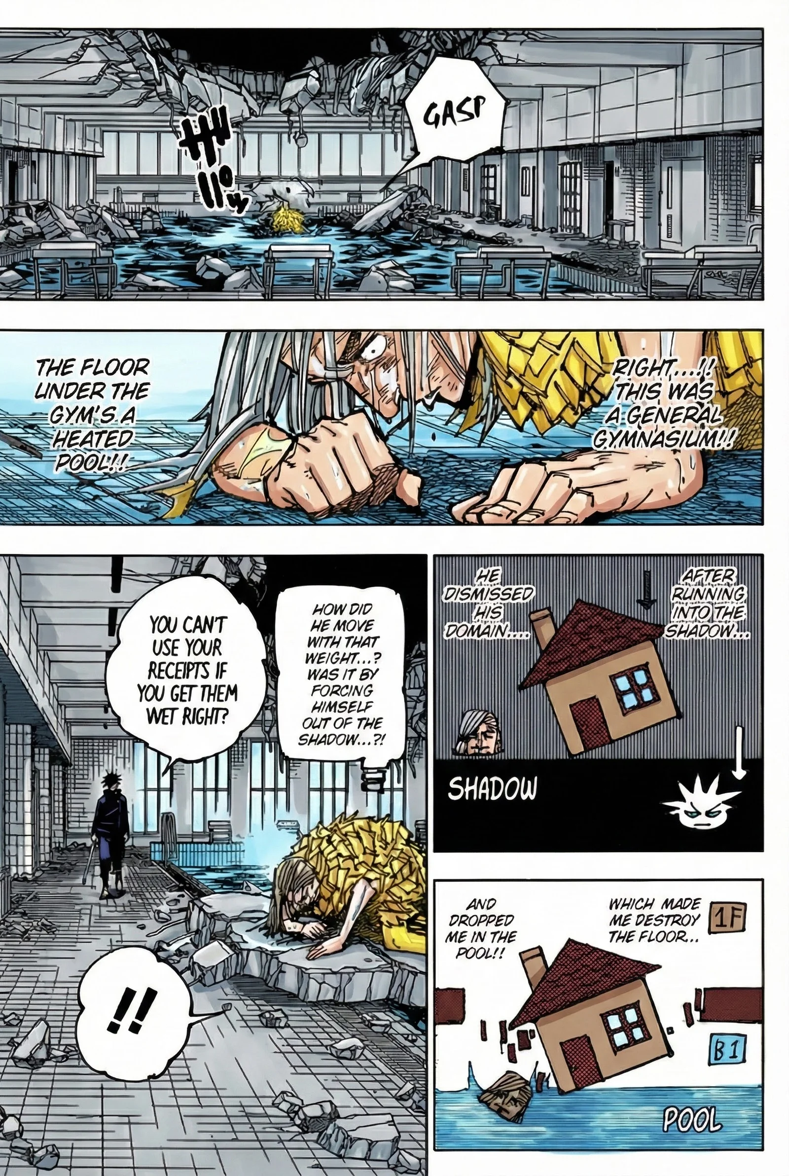 Jujutsu Kaisen Colored Manga JJK, chapter 172, page 9