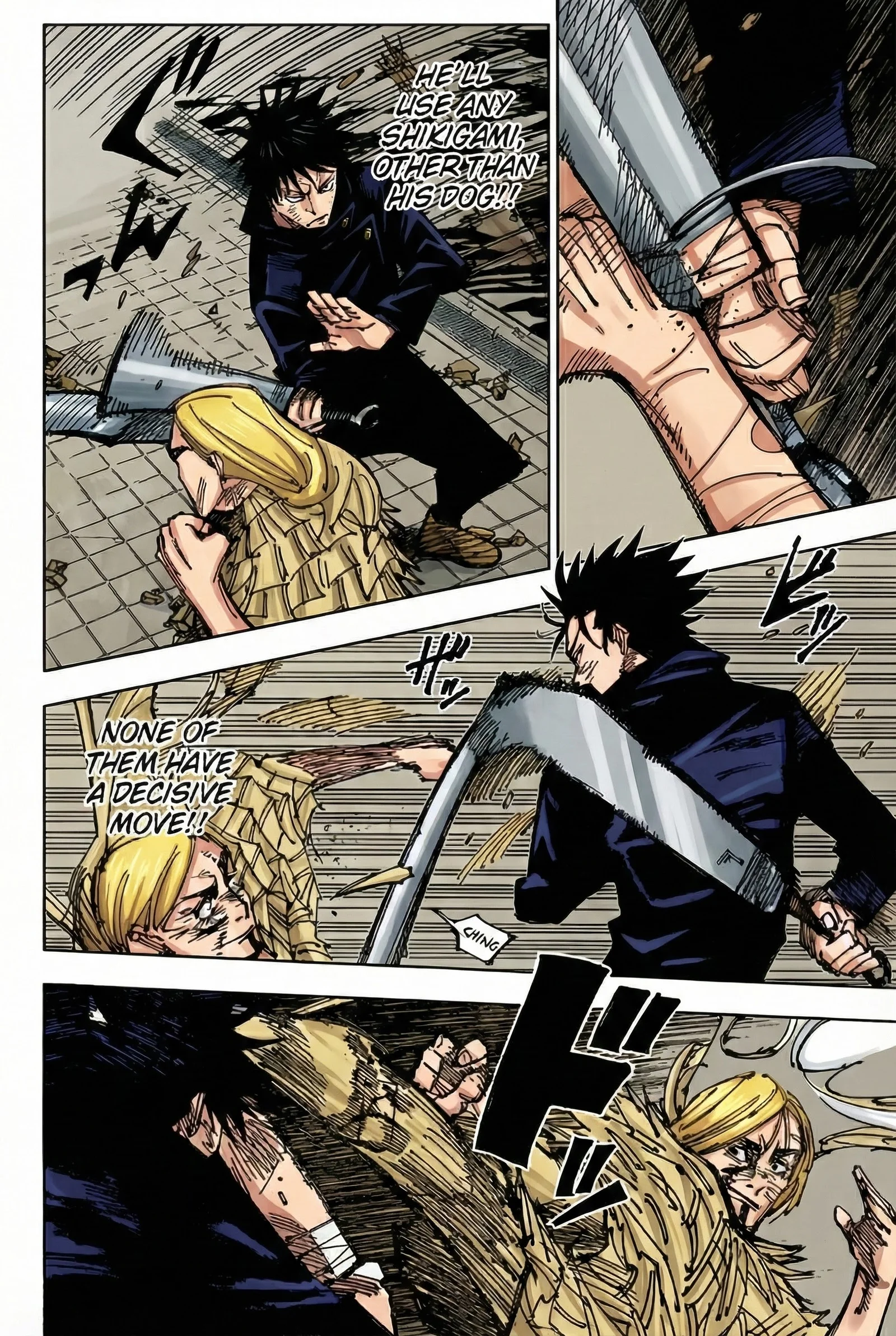Jujutsu Kaisen Colored Manga JJK, chapter 172, page 12