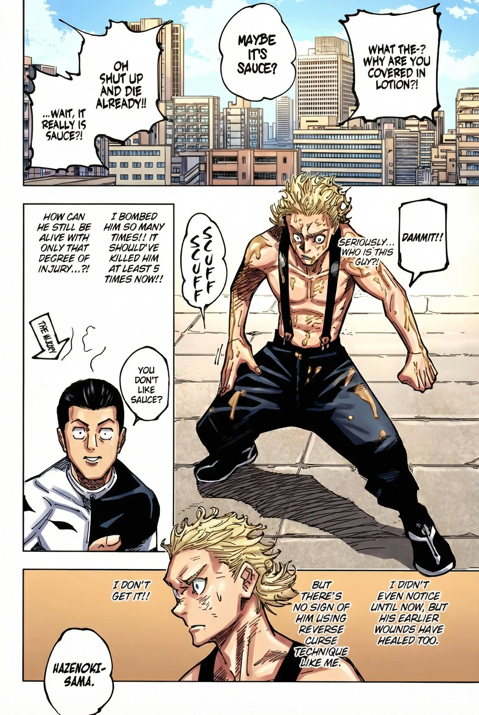 Jujutsu Kaisen Colored Manga JJK, chapter 173, page 6