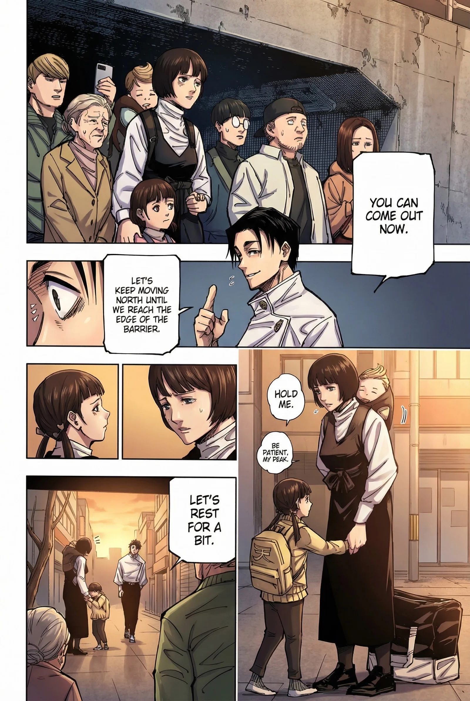 Jujutsu Kaisen Colored Manga JJK, chapter 174, page 4