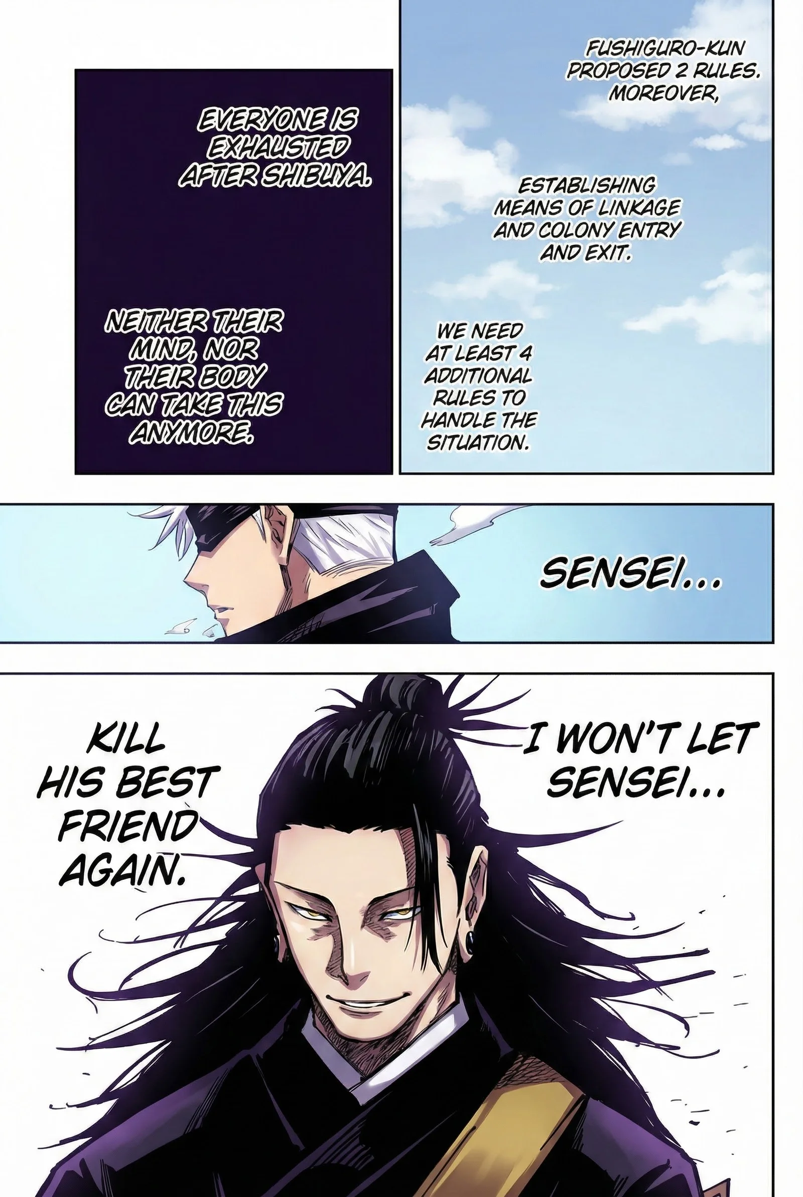 Jujutsu Kaisen Colored Manga JJK, chapter 174, page 16