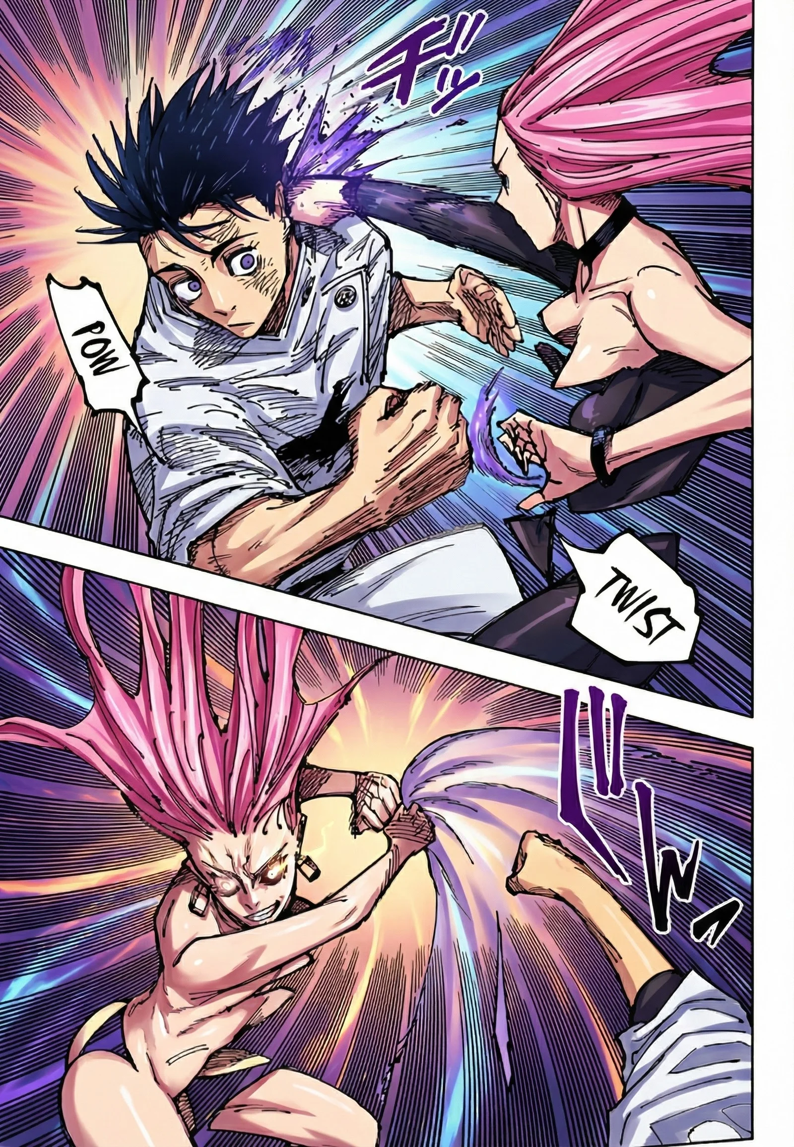 Jujutsu Kaisen Colored Manga JJK, chapter 176, page 3