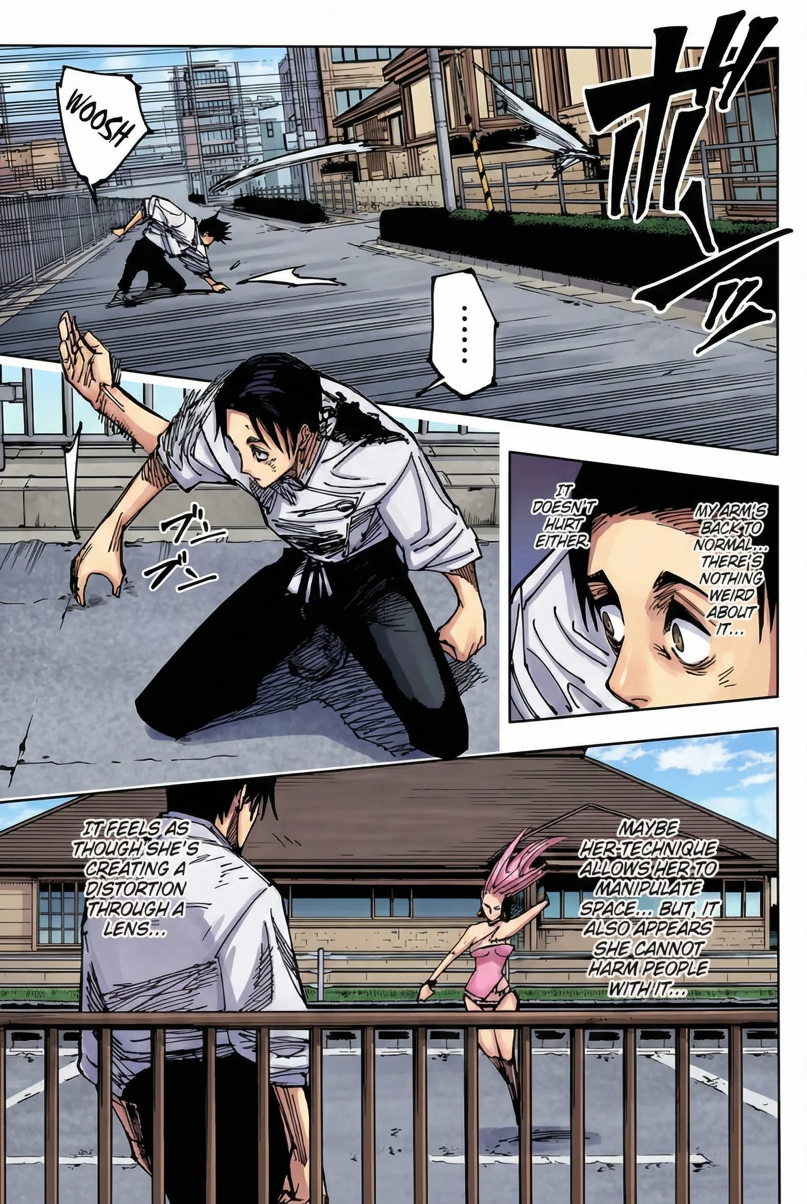 Jujutsu Kaisen Colored Manga JJK, chapter 176, page 5