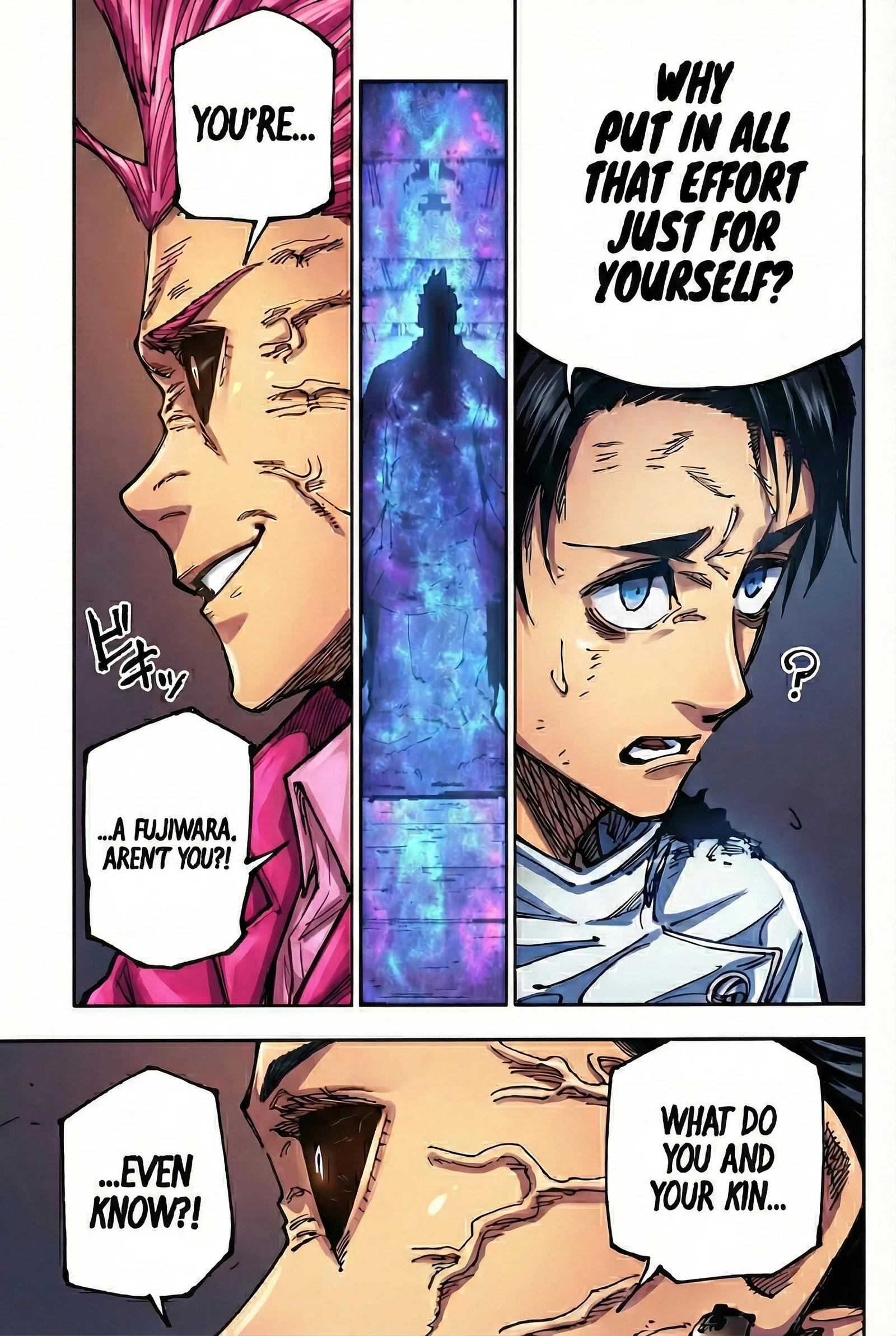 Jujutsu Kaisen Colored Manga JJK, chapter 176, page 9