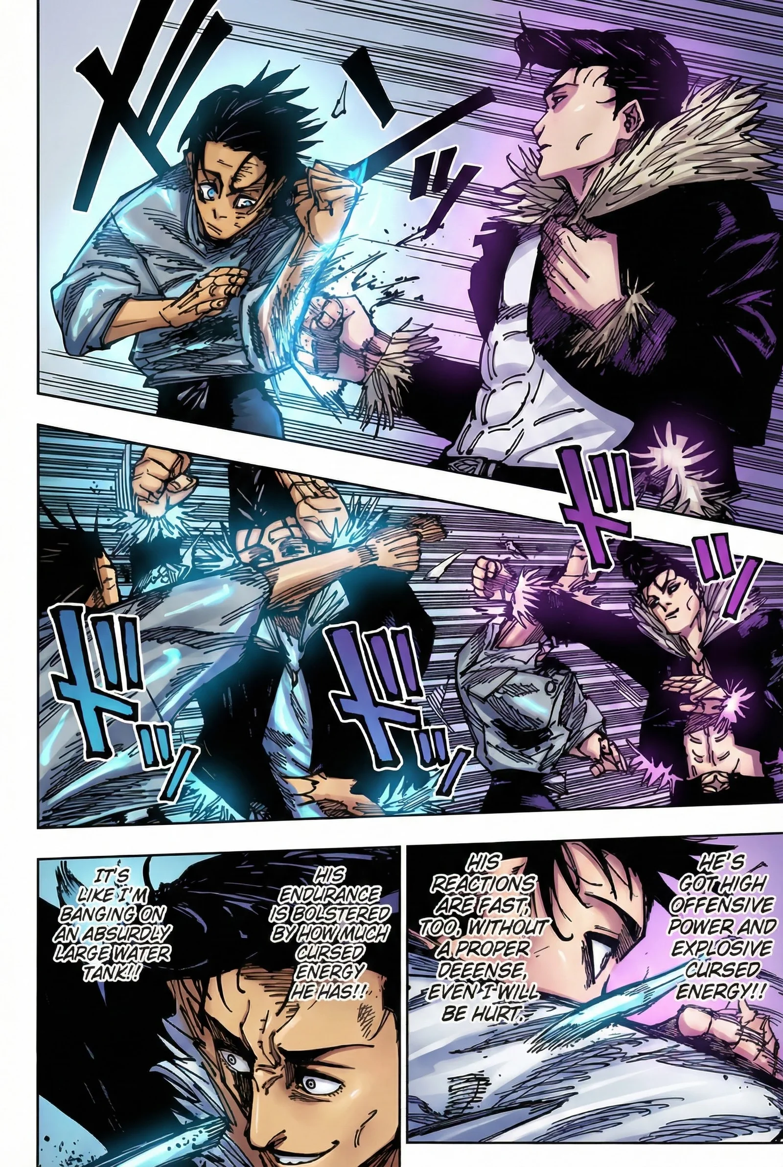 Jujutsu Kaisen Colored Manga JJK, chapter 177, page 4