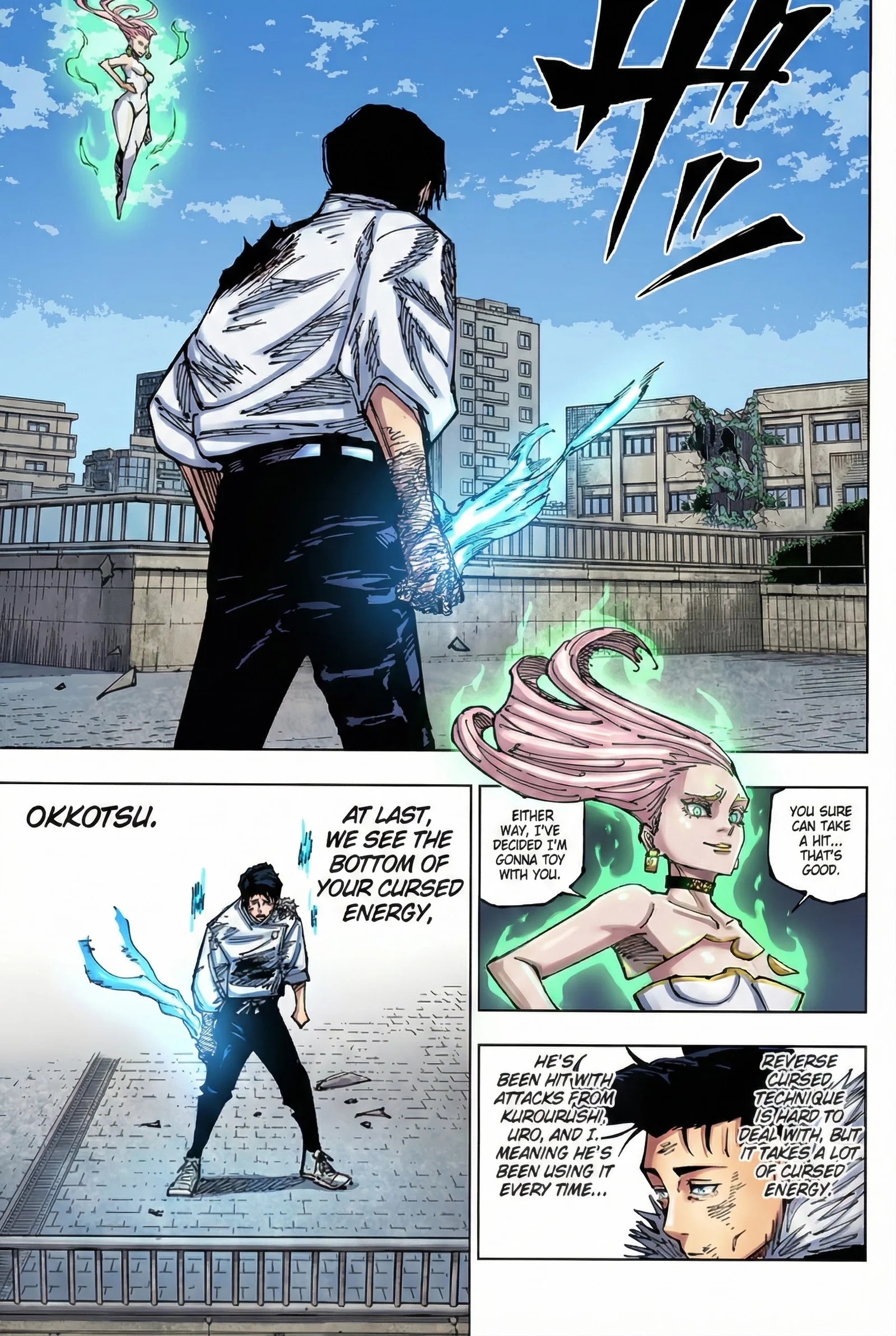 Jujutsu Kaisen Colored Manga JJK, chapter 177, page 15