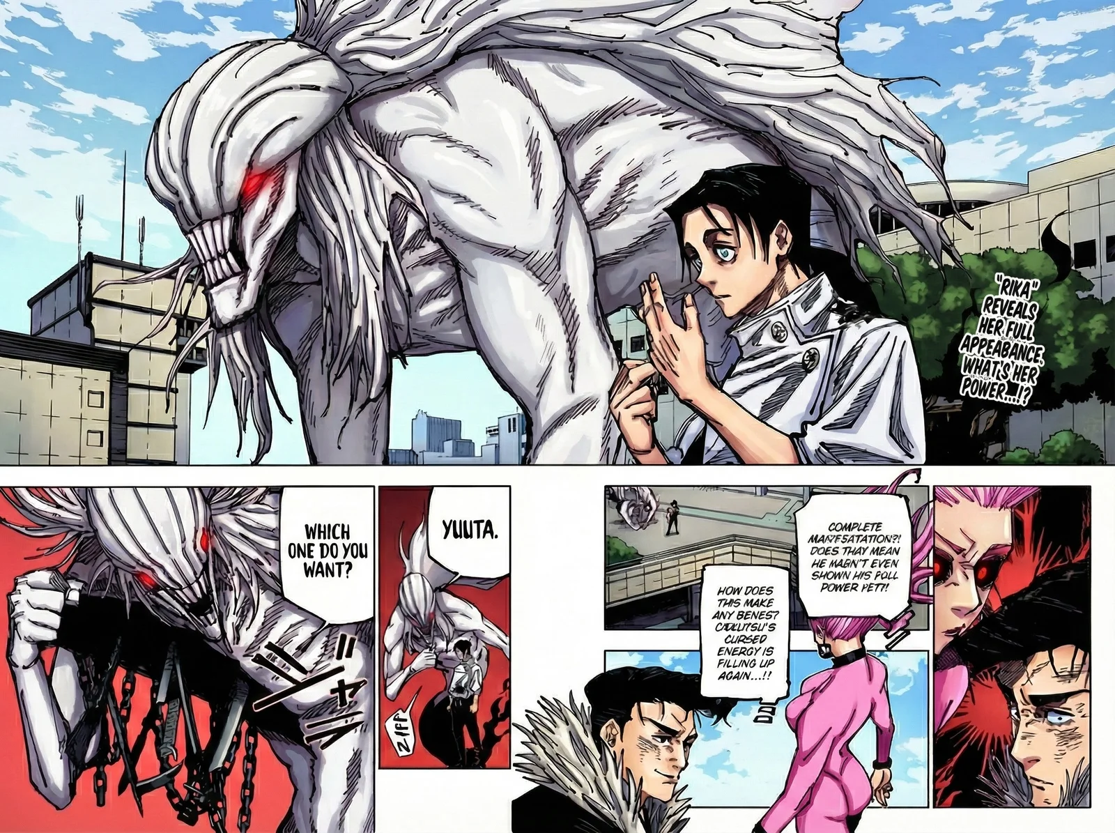 Jujutsu Kaisen Colored Manga JJK, chapter 178, page 2