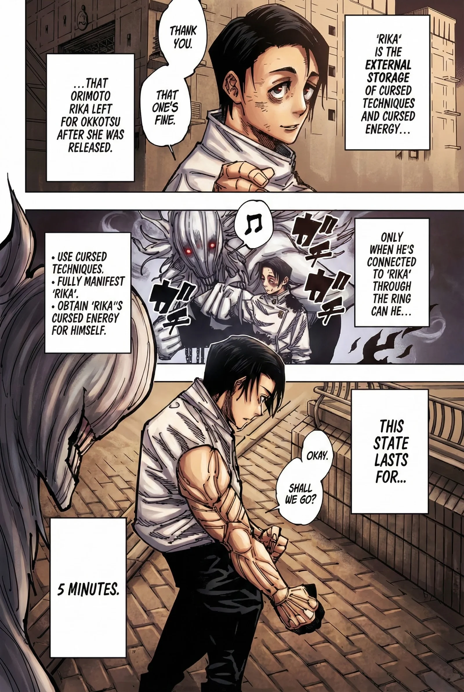 Jujutsu Kaisen Colored Manga JJK, chapter 178, page 3