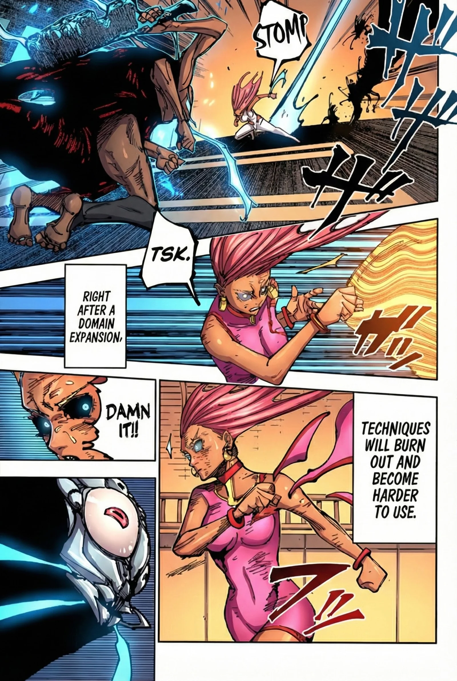 Jujutsu Kaisen Colored Manga JJK, chapter 179, page 9