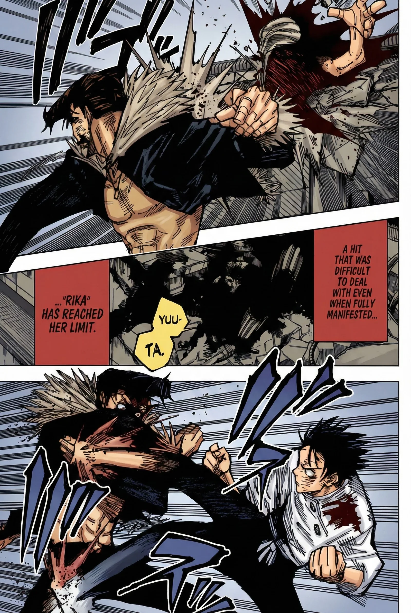 Jujutsu Kaisen Colored Manga JJK, chapter 180, page 12
