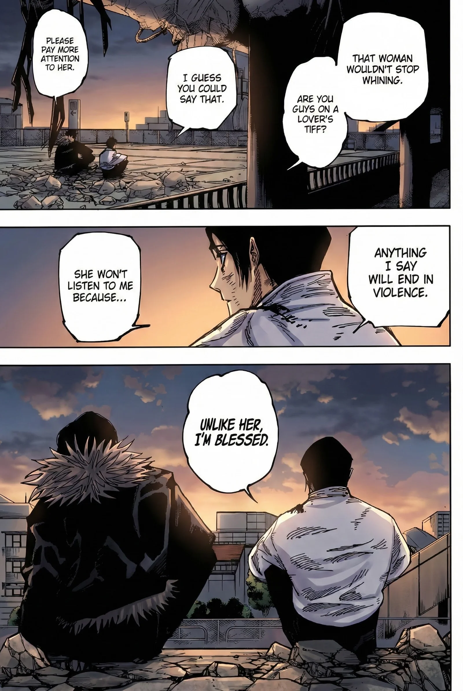 Jujutsu Kaisen Colored Manga JJK, chapter 181, page 6
