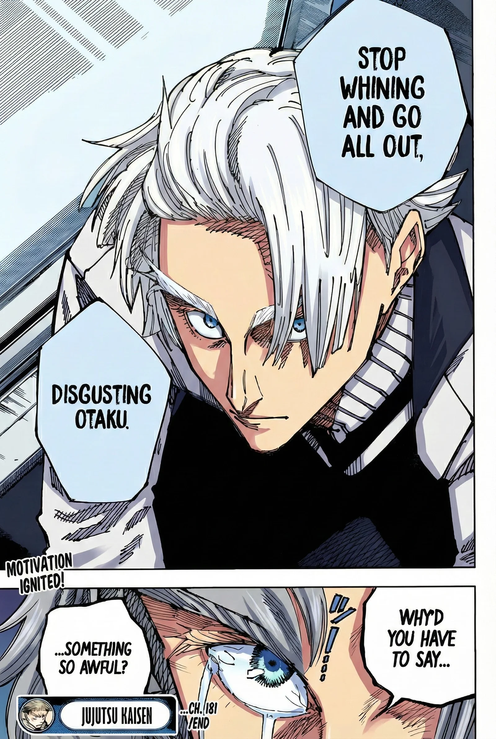Jujutsu Kaisen Colored Manga JJK, chapter 181, page 22